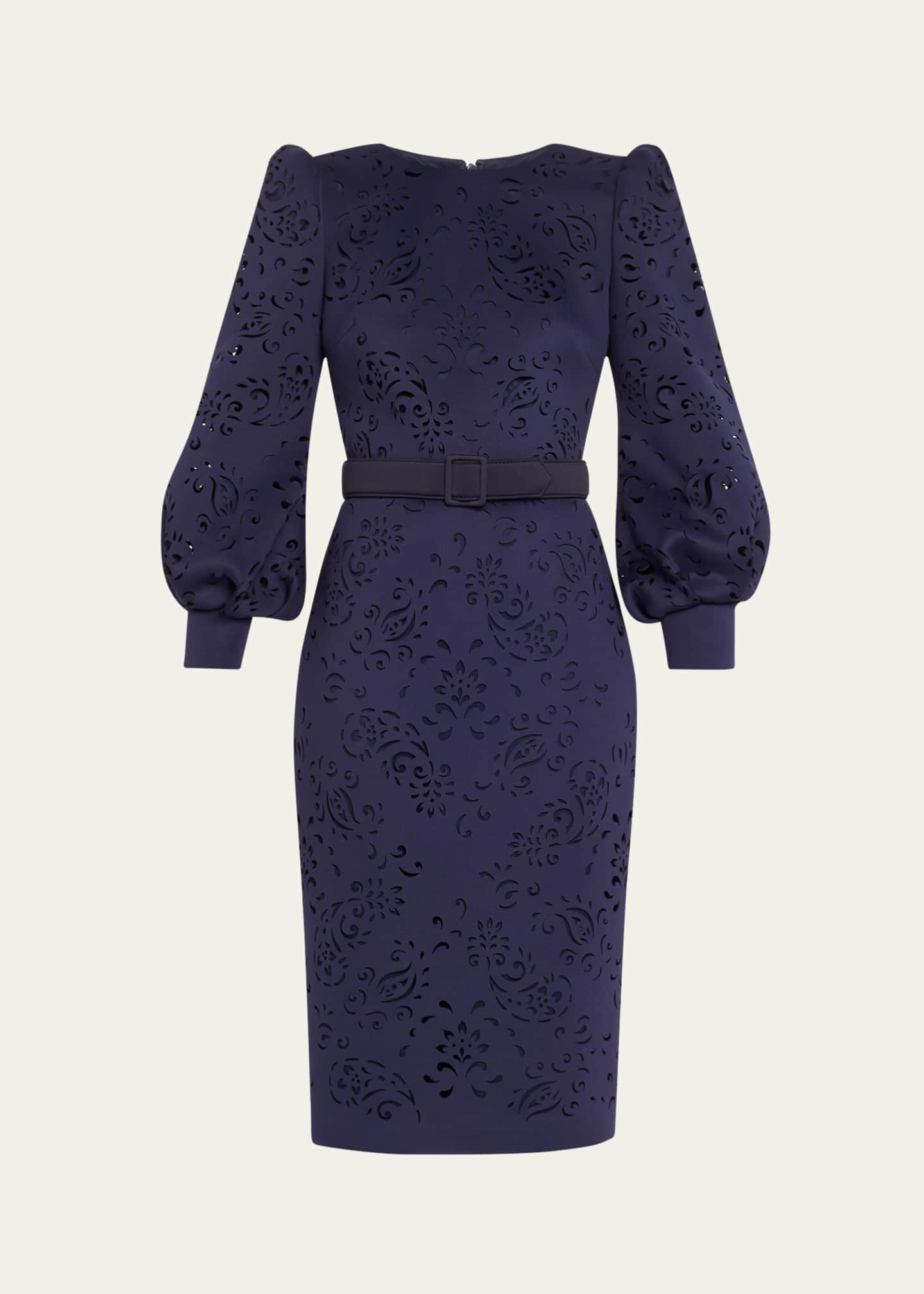 Badgley mischka blouson dress best sale