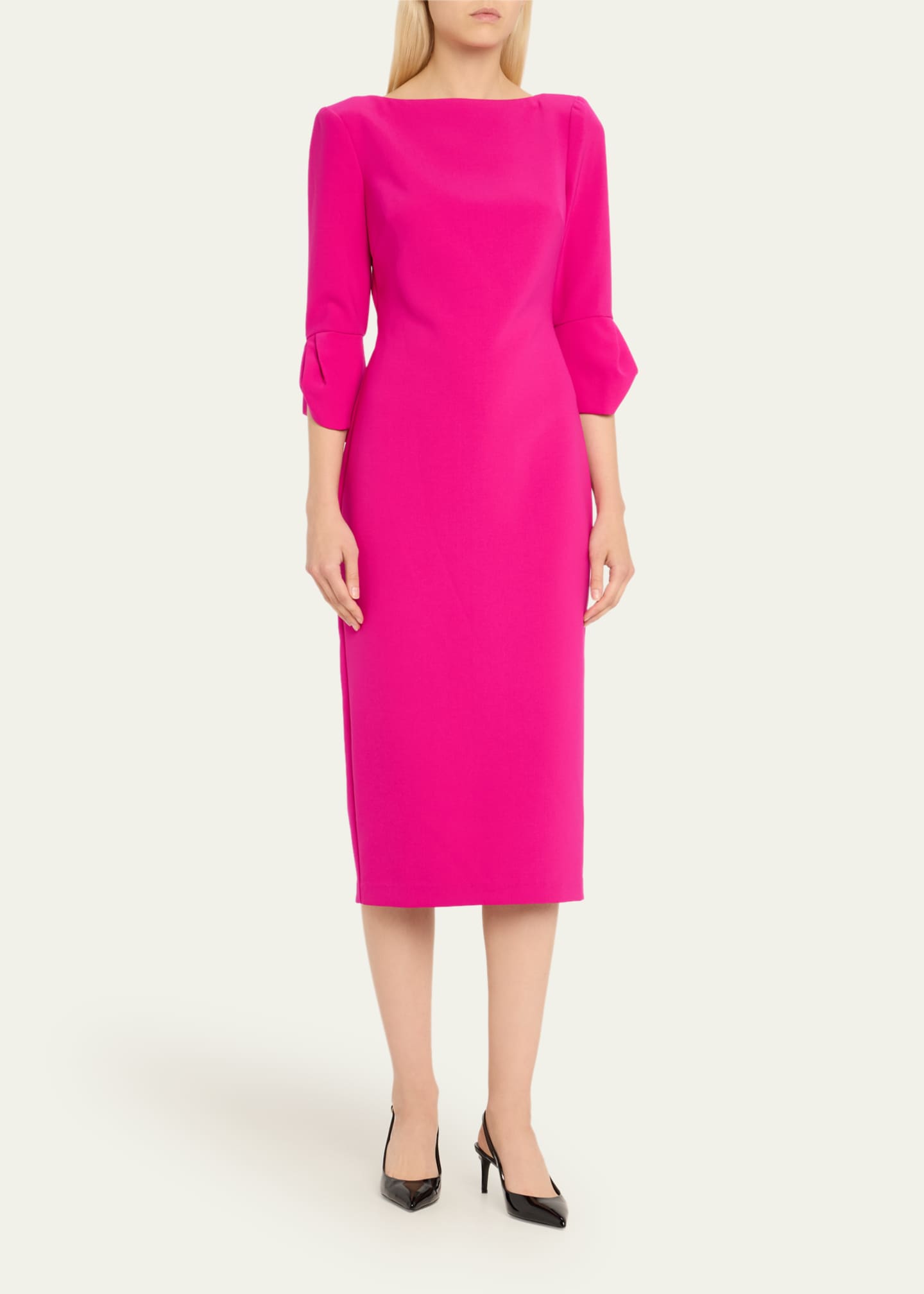 Badgley mischka sheath dress online