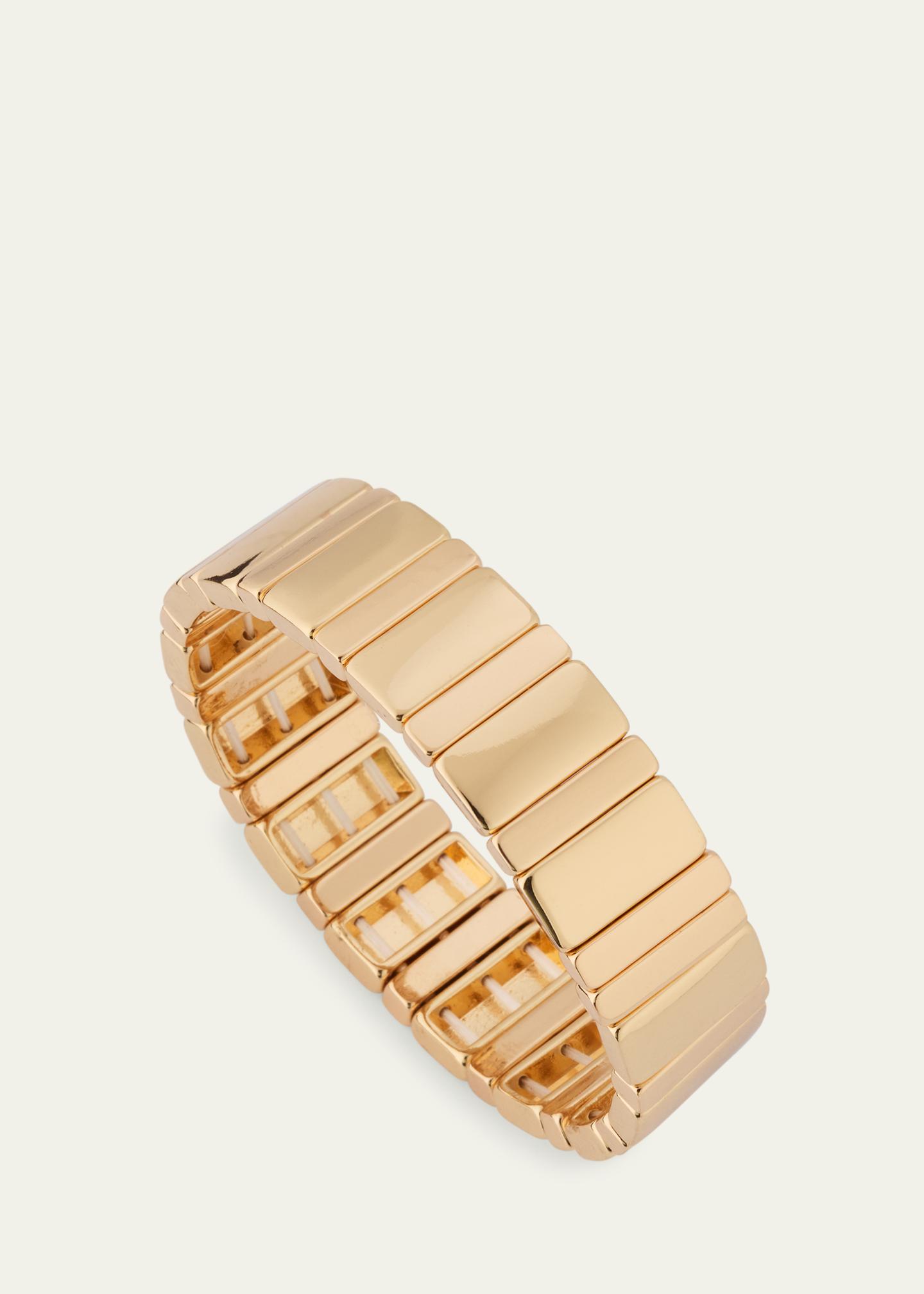 Bracelet Vintage Ben Amun Plaqué Or Et émail - État Occasion, Style Designer