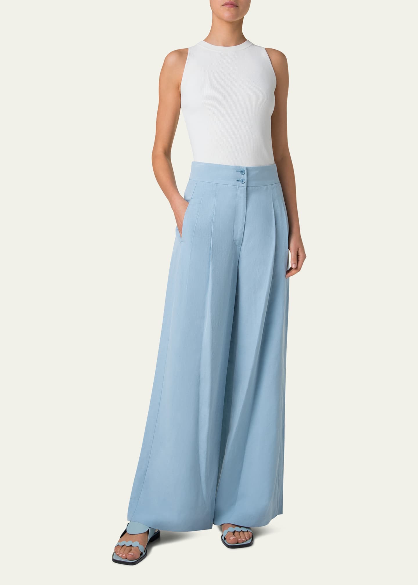Akris punto Body-Con Knit Top Image 2 of 5