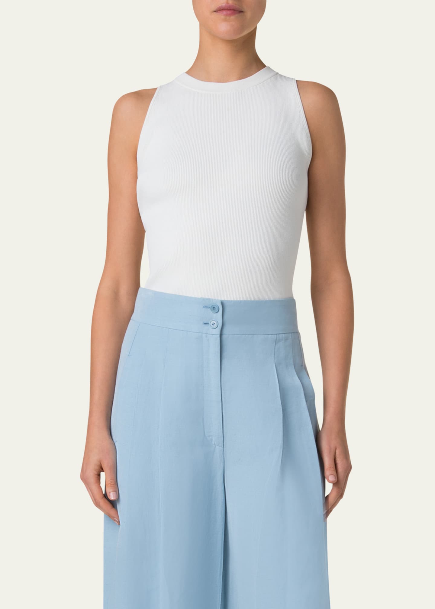 Akris punto Body-Con Knit Top Image 4 of 5