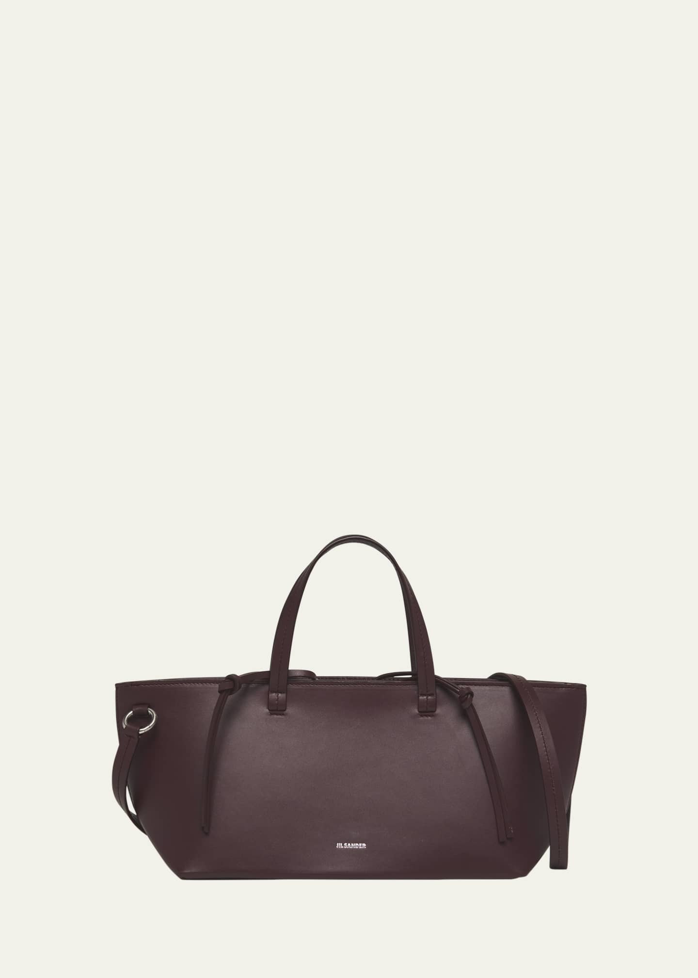Jil Sander Bateau Small Calfskin Tote Bag - Bergdorf Goodman