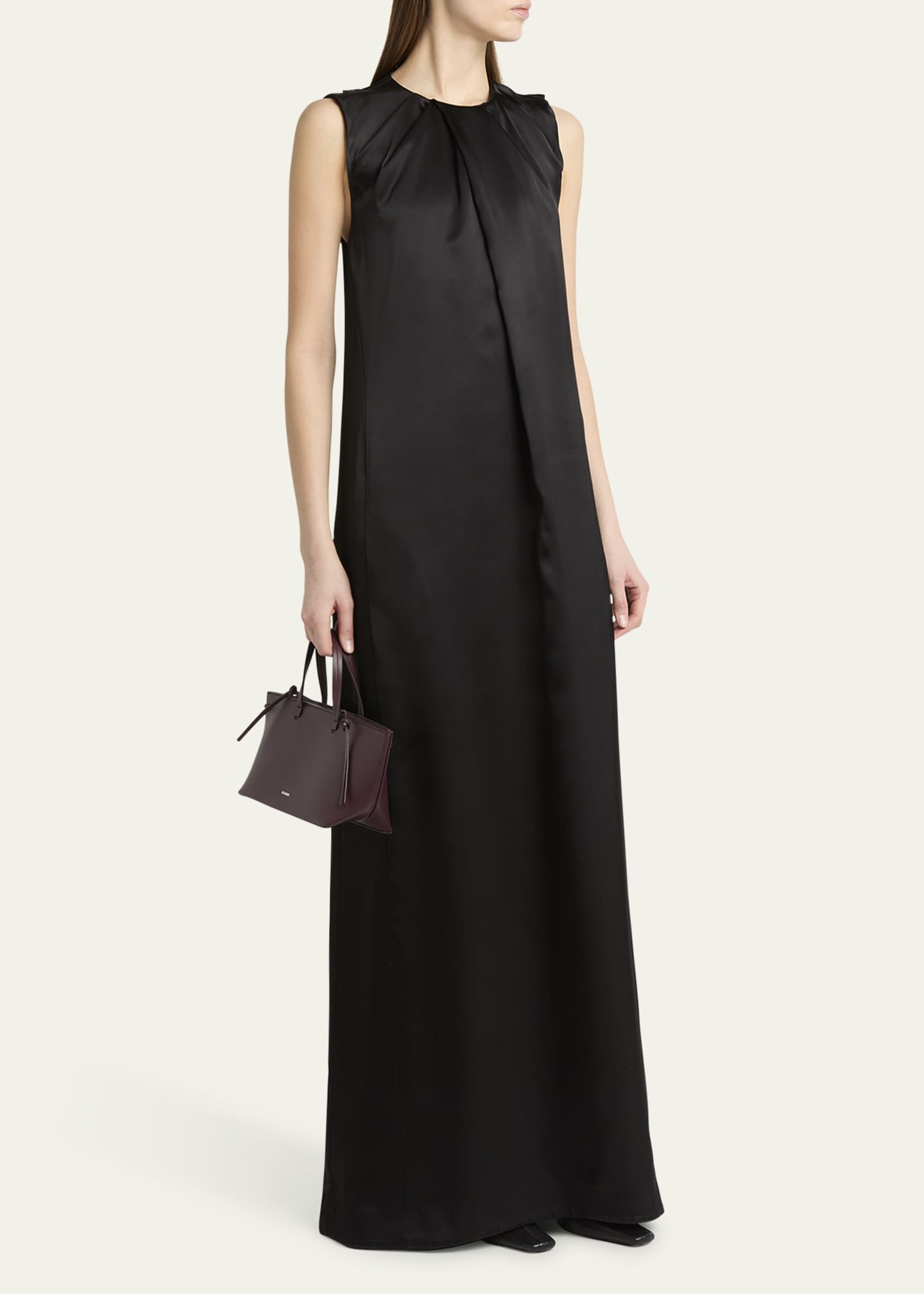 Jil Sander Bateau Small Calfskin Tote Bag - Bergdorf Goodman