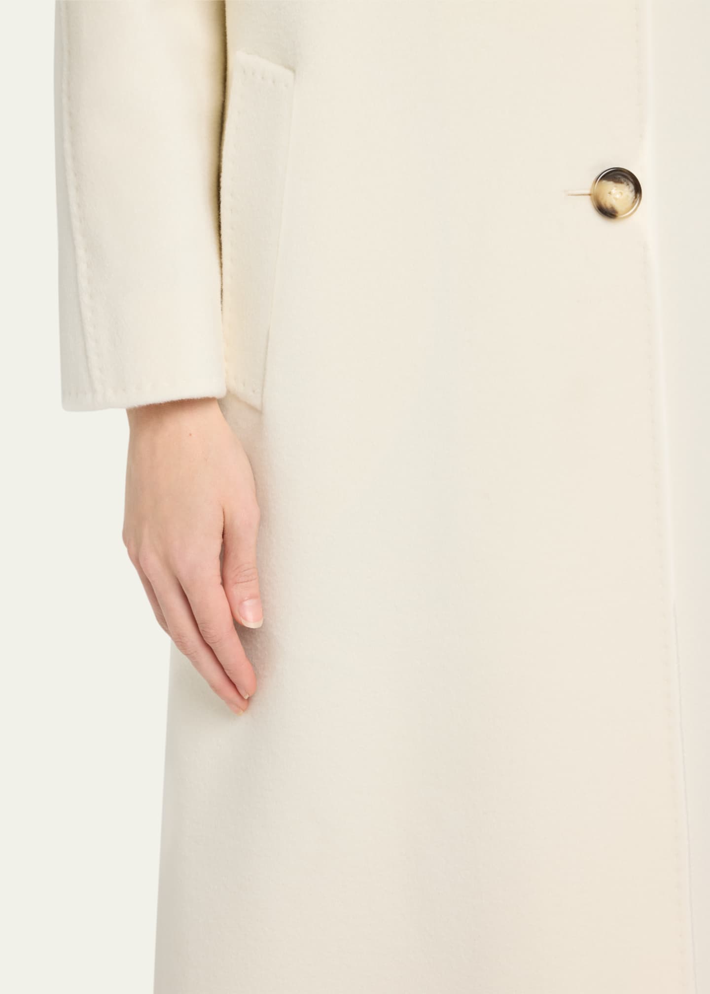 Cinzia Rocca Two-Button Wool Coat Image 5 of 5
