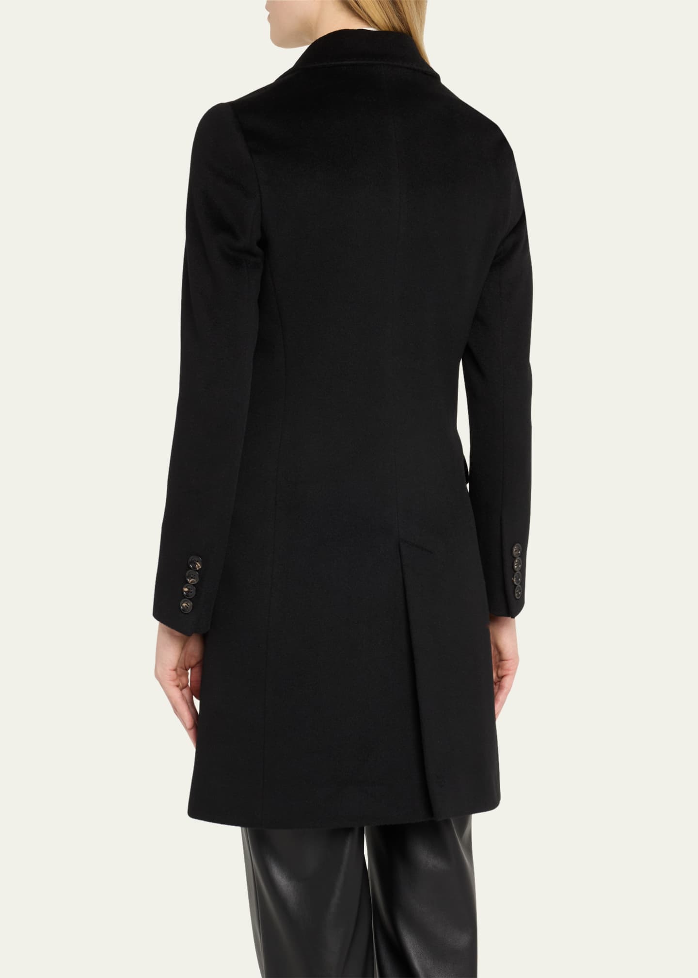 Cinzia Rocca Single-Breasted Wool Coat Image 3 of 5