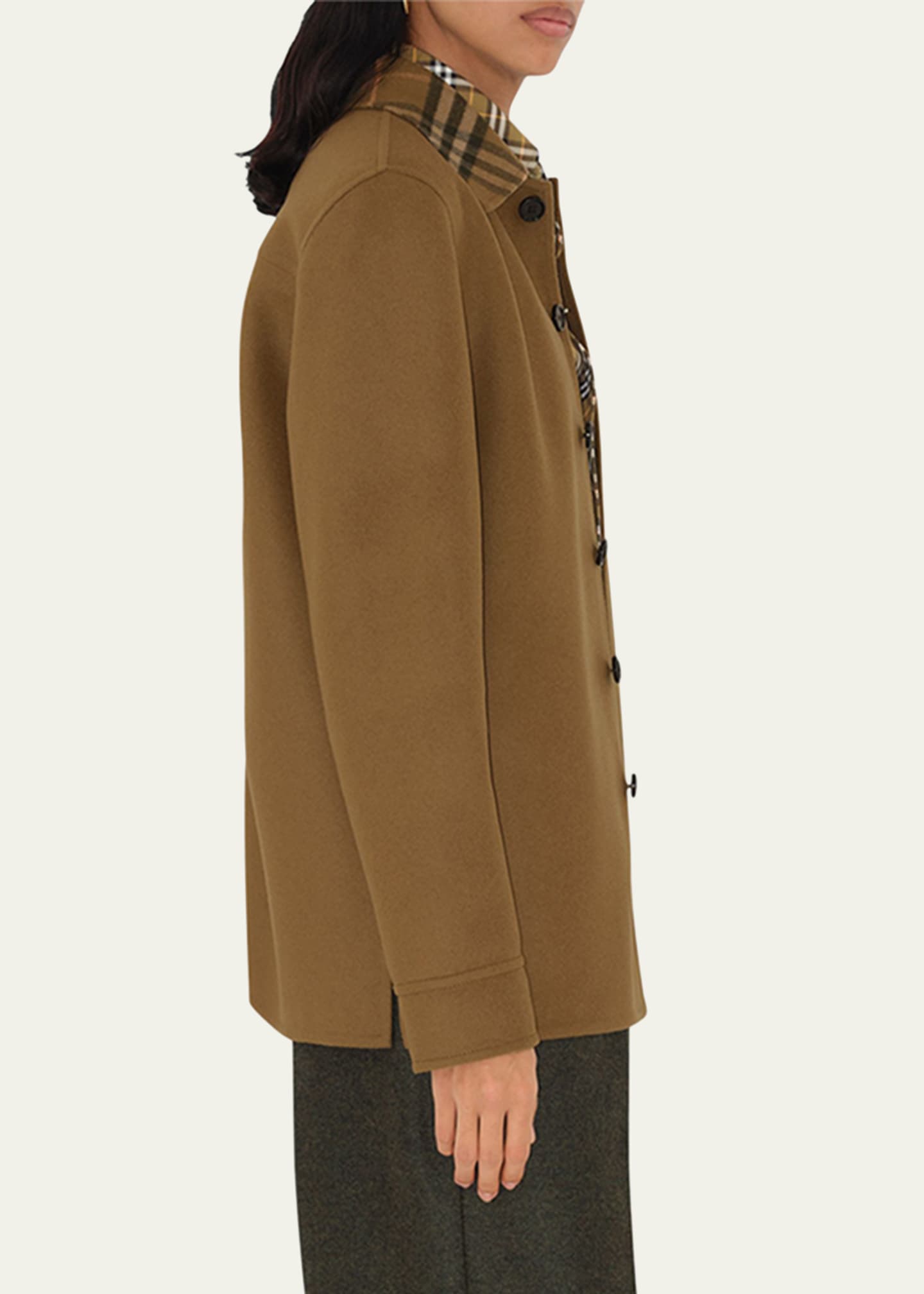 Burberry Cie Check Collar Shirt Jacket Image 4 of 4