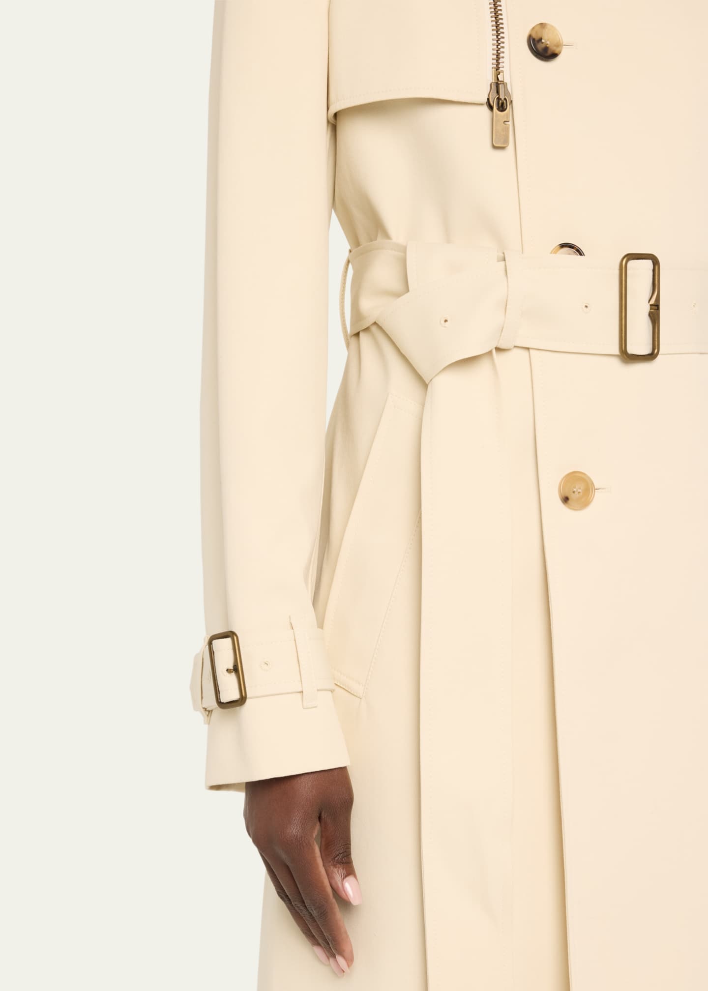 Burberry trench coat with zipper cheap