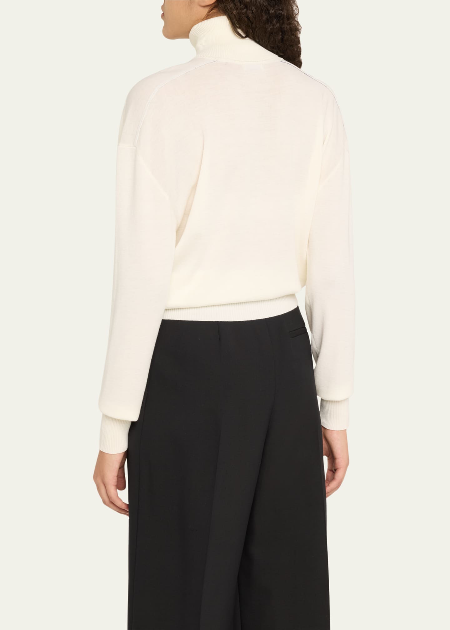 Burberry Turtleneck Wool Sweater Image 3 of 5