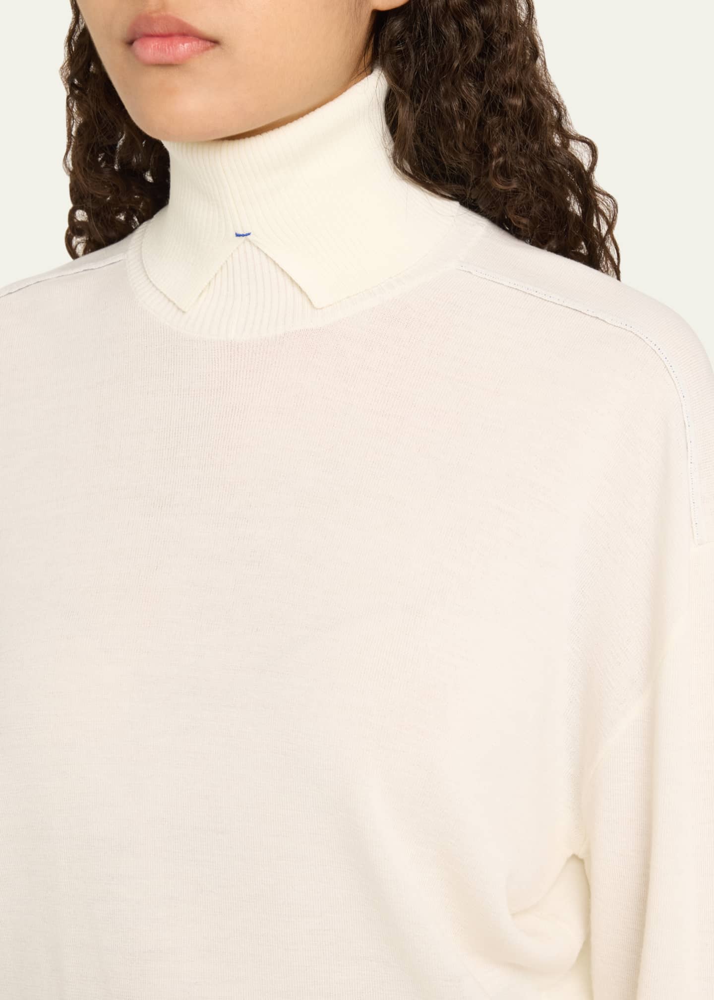 Burberry Turtleneck Wool Sweater Image 5 of 5