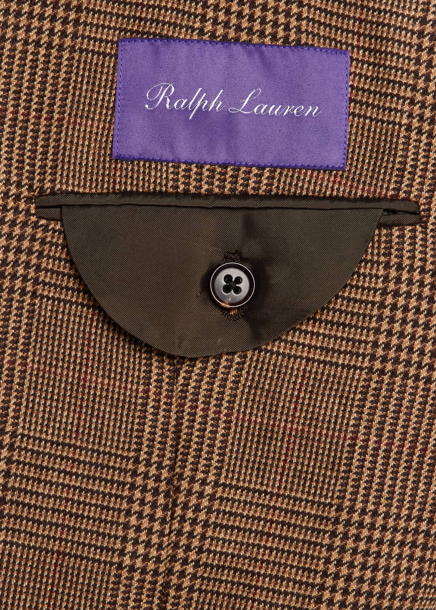 Ralph Lauren Purple Label Men s Kent Hand Tailored Plaid Suit Jacket