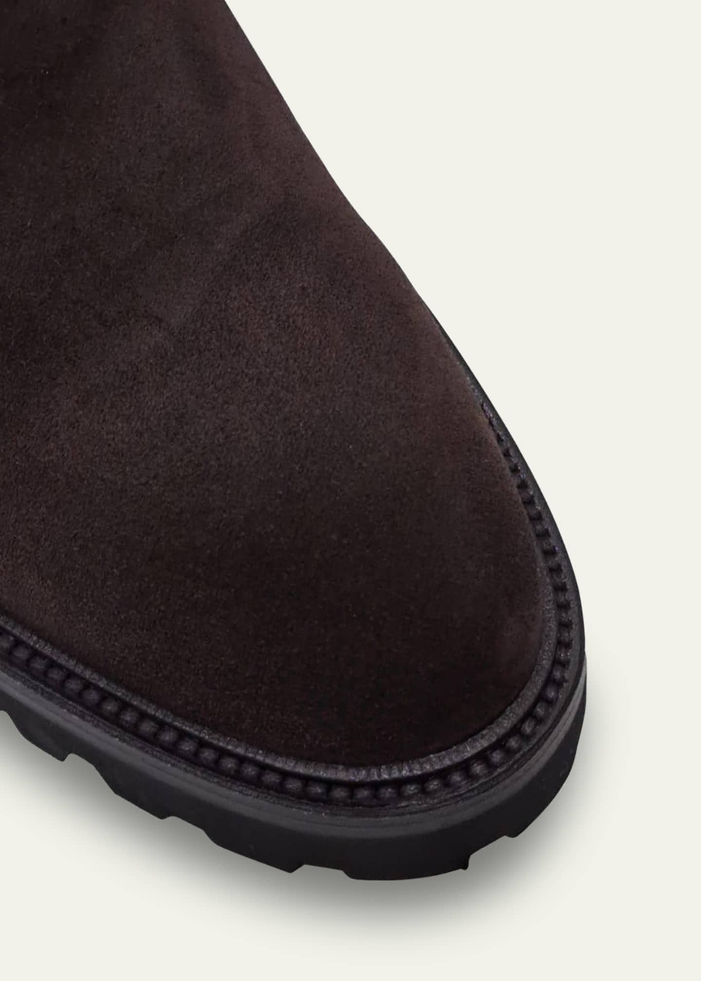 Bergdorf Goodman Men's Suede Lug-Sole Chukka Boots Image 2 of 2
