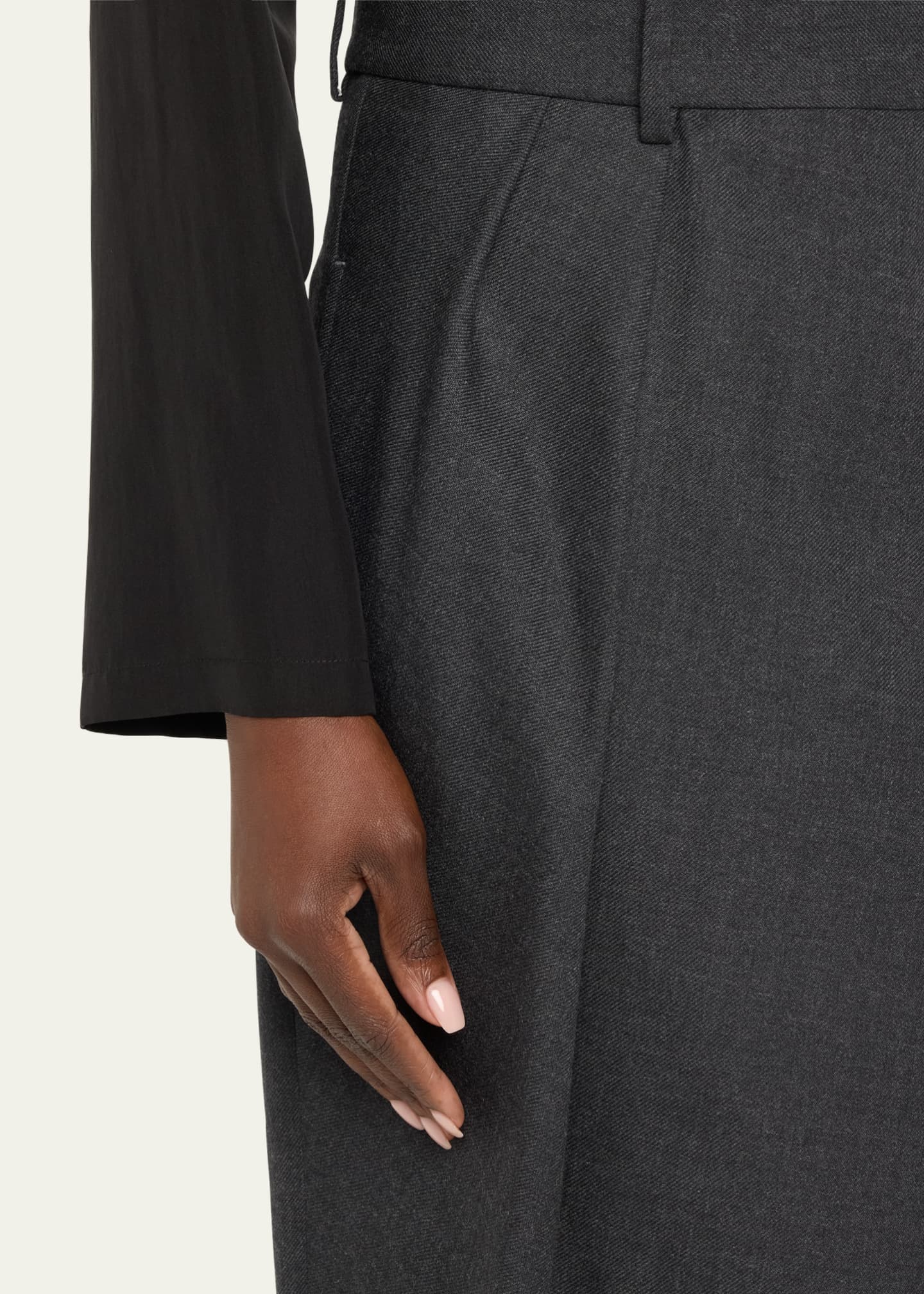 Loewe Wool-Blend Wrap Trousers Image 5 of 5