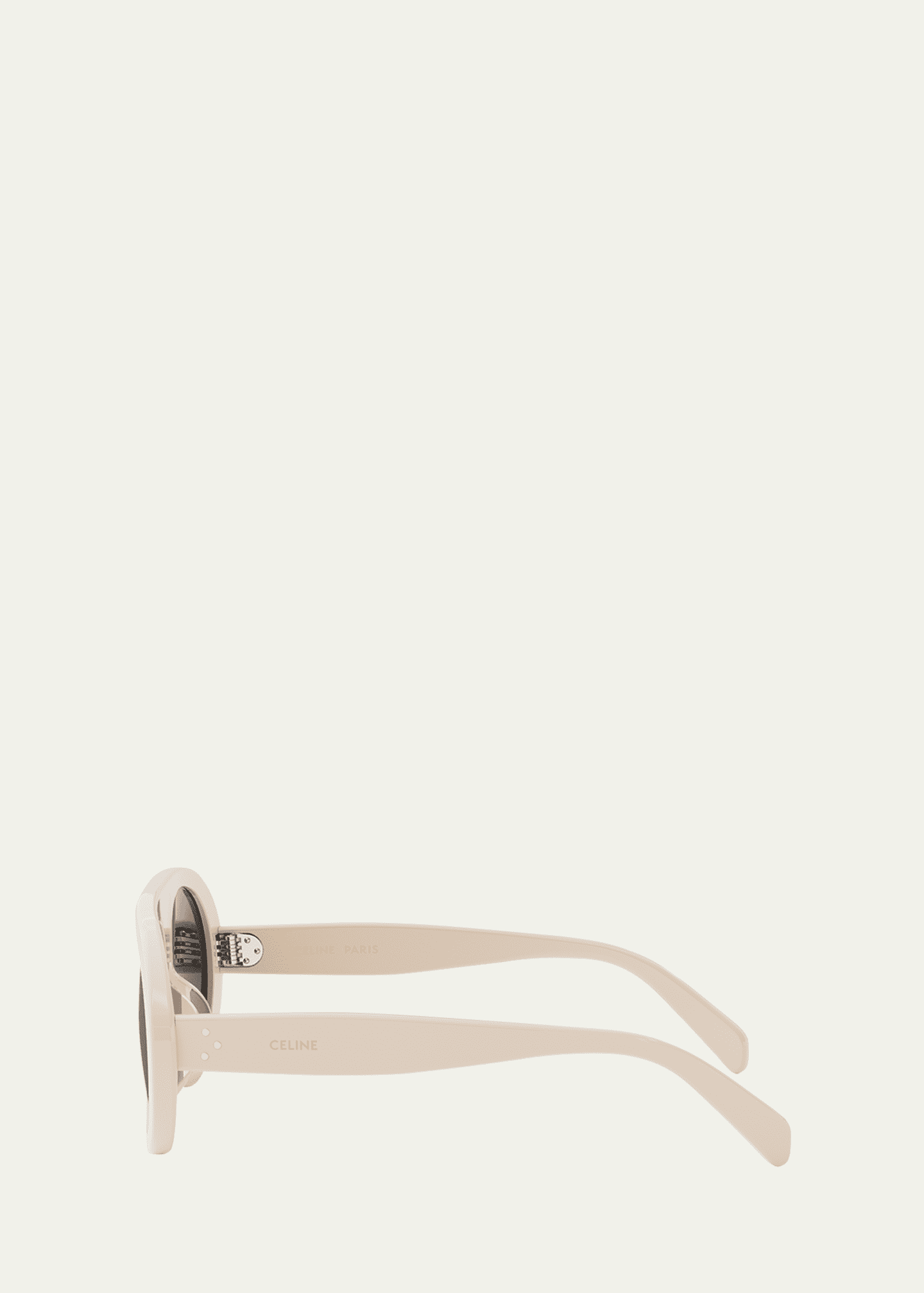 Celine Apres Ski Acetate Aviator Sunglasses Image 3 of 3