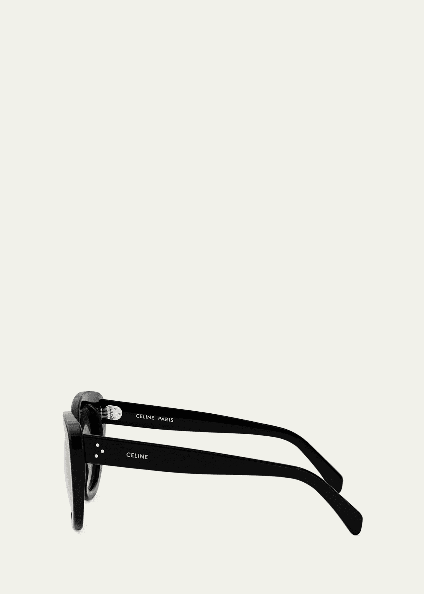Celine Bold 3 Dots Acetate Butterfly Sunglasses Image 3 of 3
