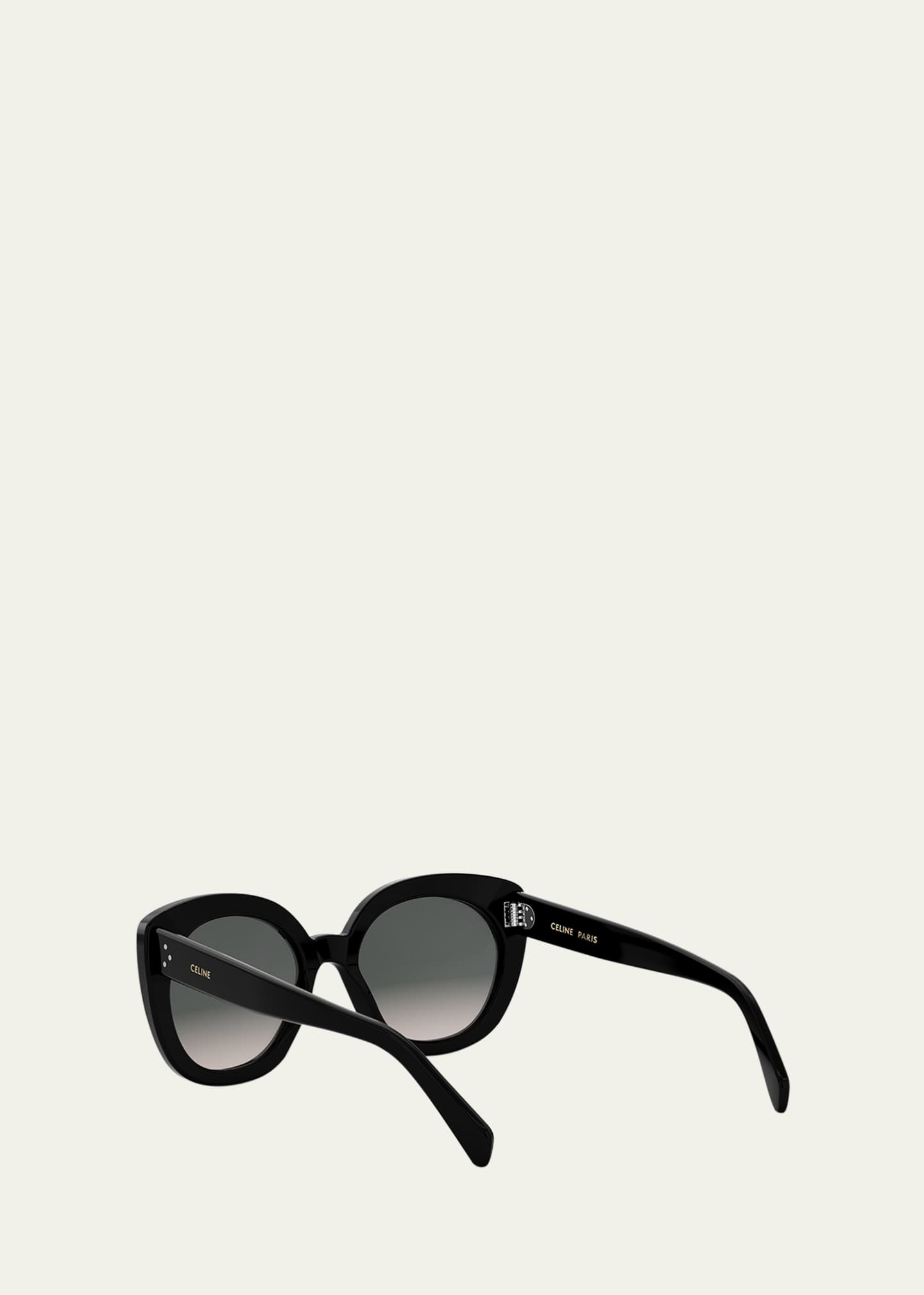 Celine Bold 3 Dots Acetate Butterfly Sunglasses - Bergdorf