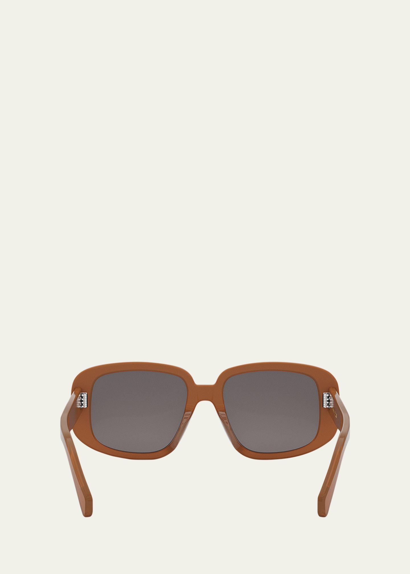 CELINE Bold 3 Dots Acetate Shield Sunglasses - Bergdorf Goodman