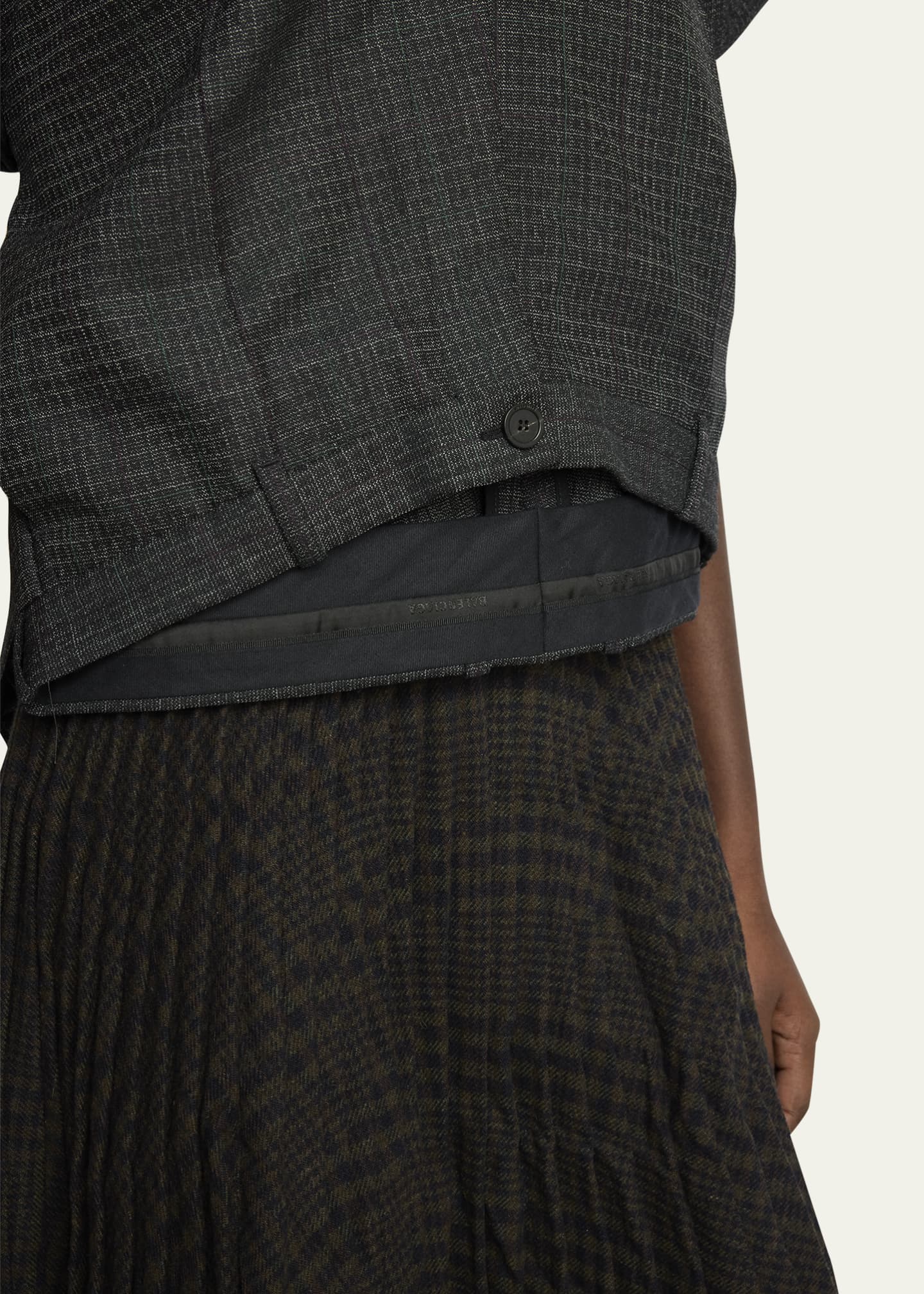 Balenciaga Tailored Pants Wool Top Image 5 of 5