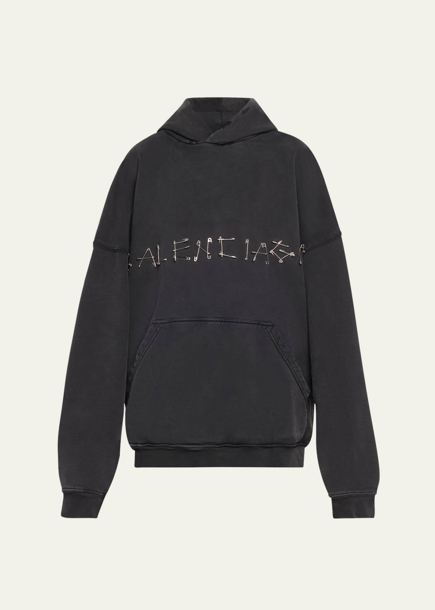 Balenciaga hoodie logo on hood best sale