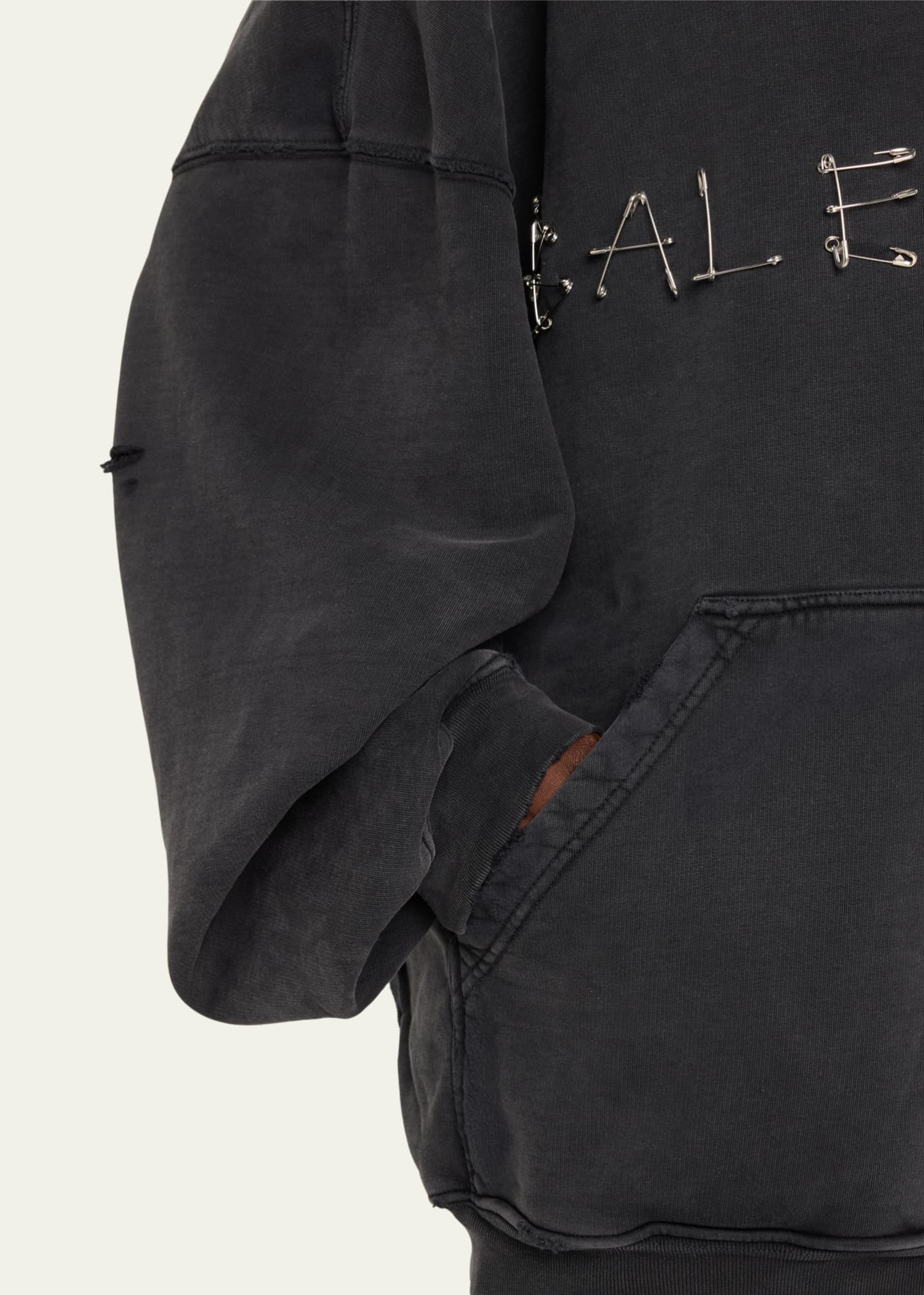 Safety pin balenciaga top