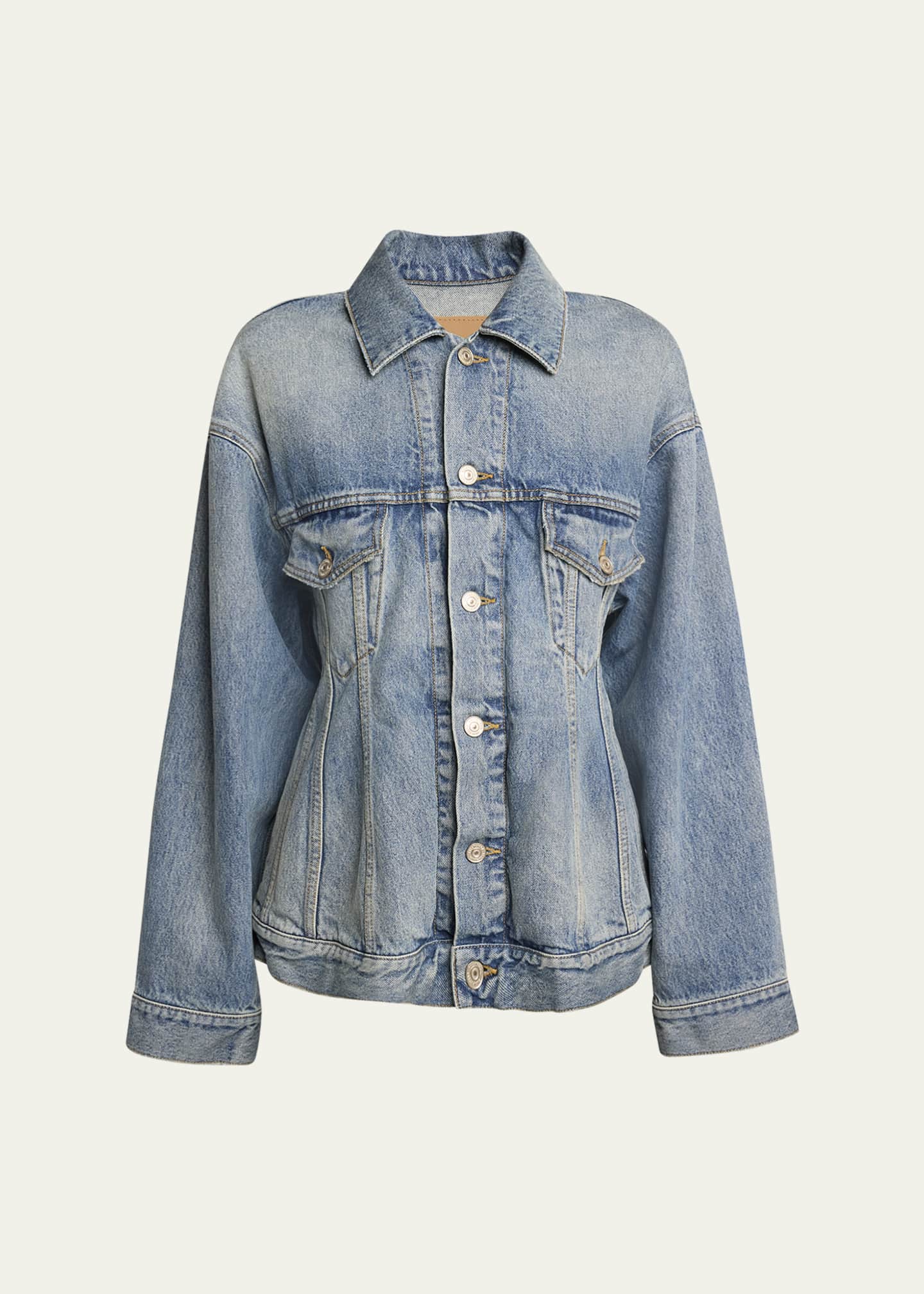Balenciaga denim jacket womens cheap