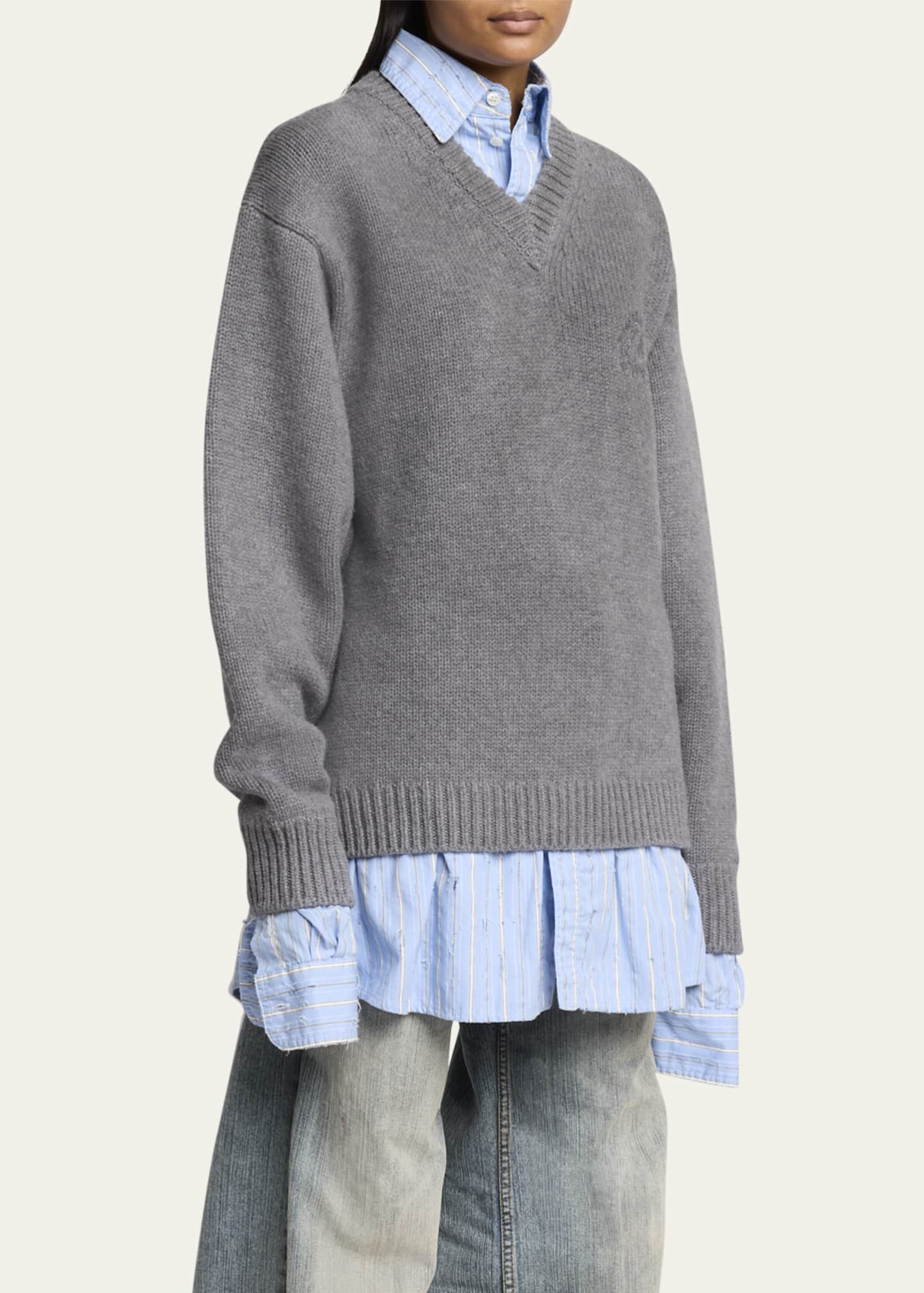 Oversized balenciaga sweater shop