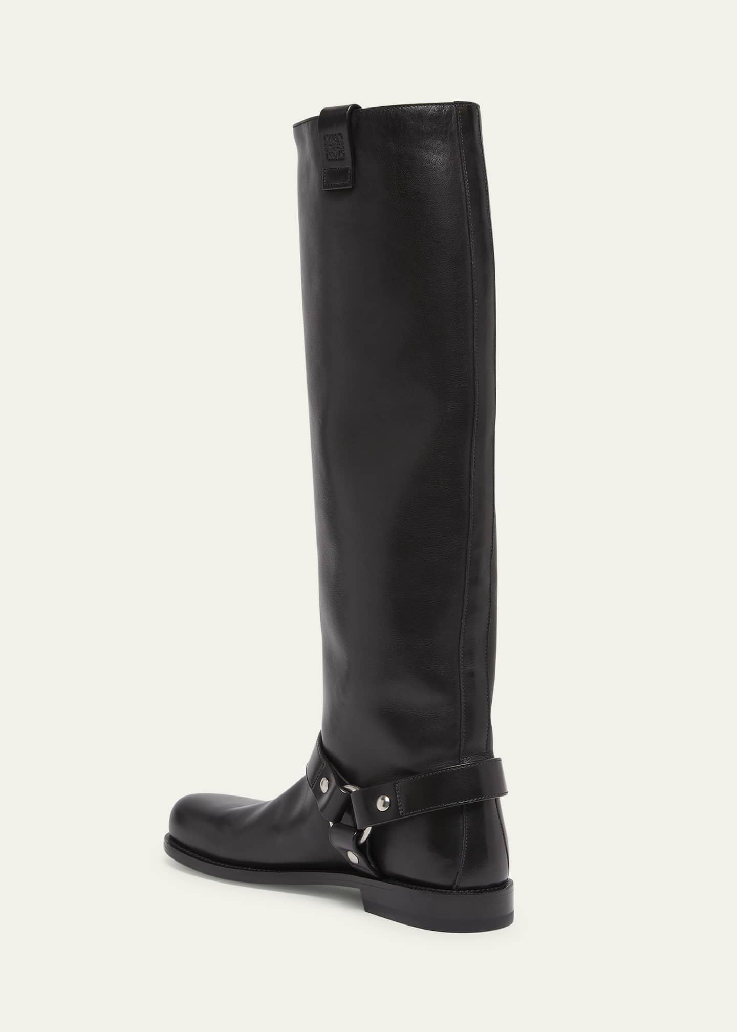 Loewe Campo Leather Harness Biker Boots Image 4 of 5