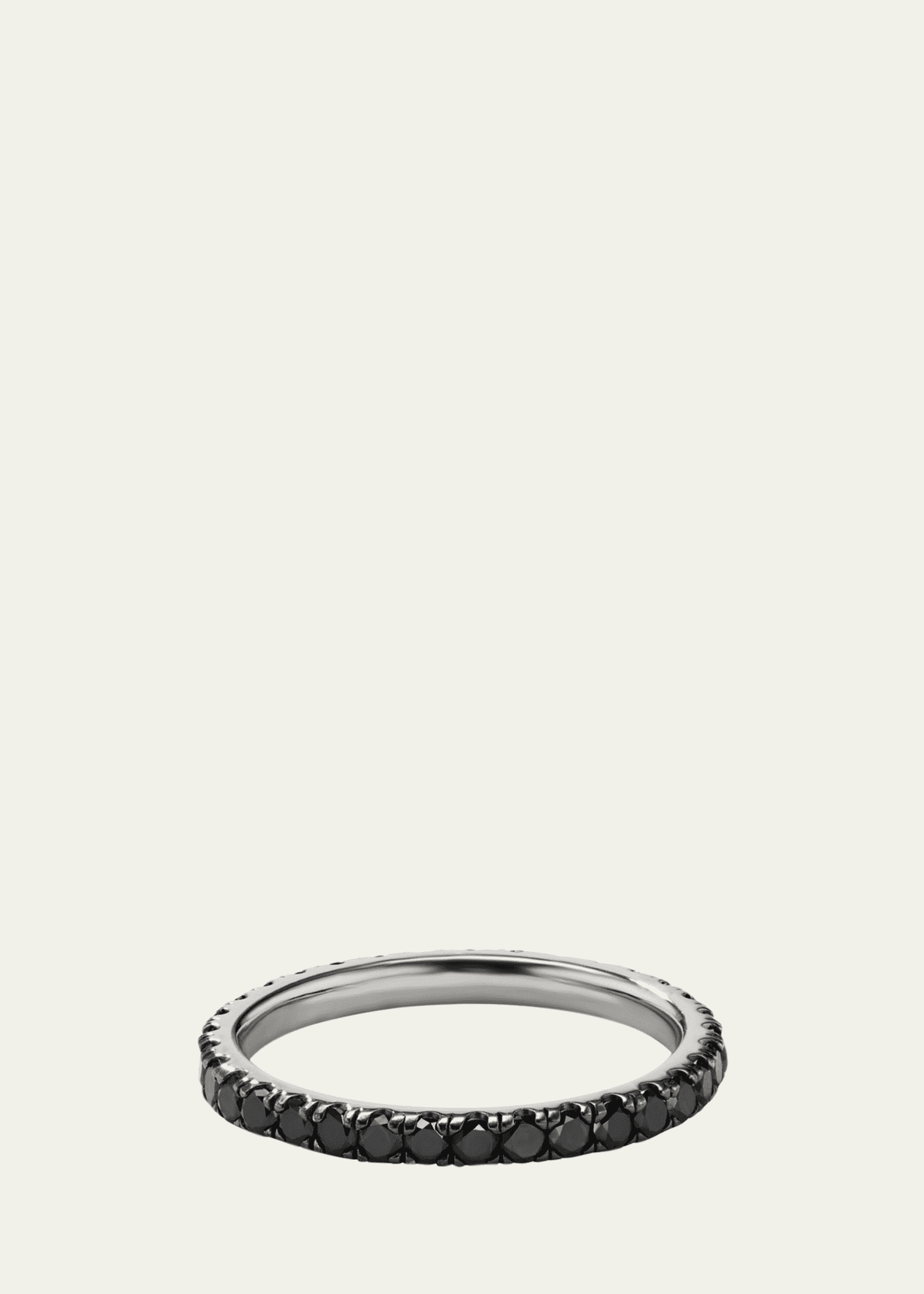 Aaryah Platinum and Black Rhodium Diamond Nero Ring Image 1 of 3