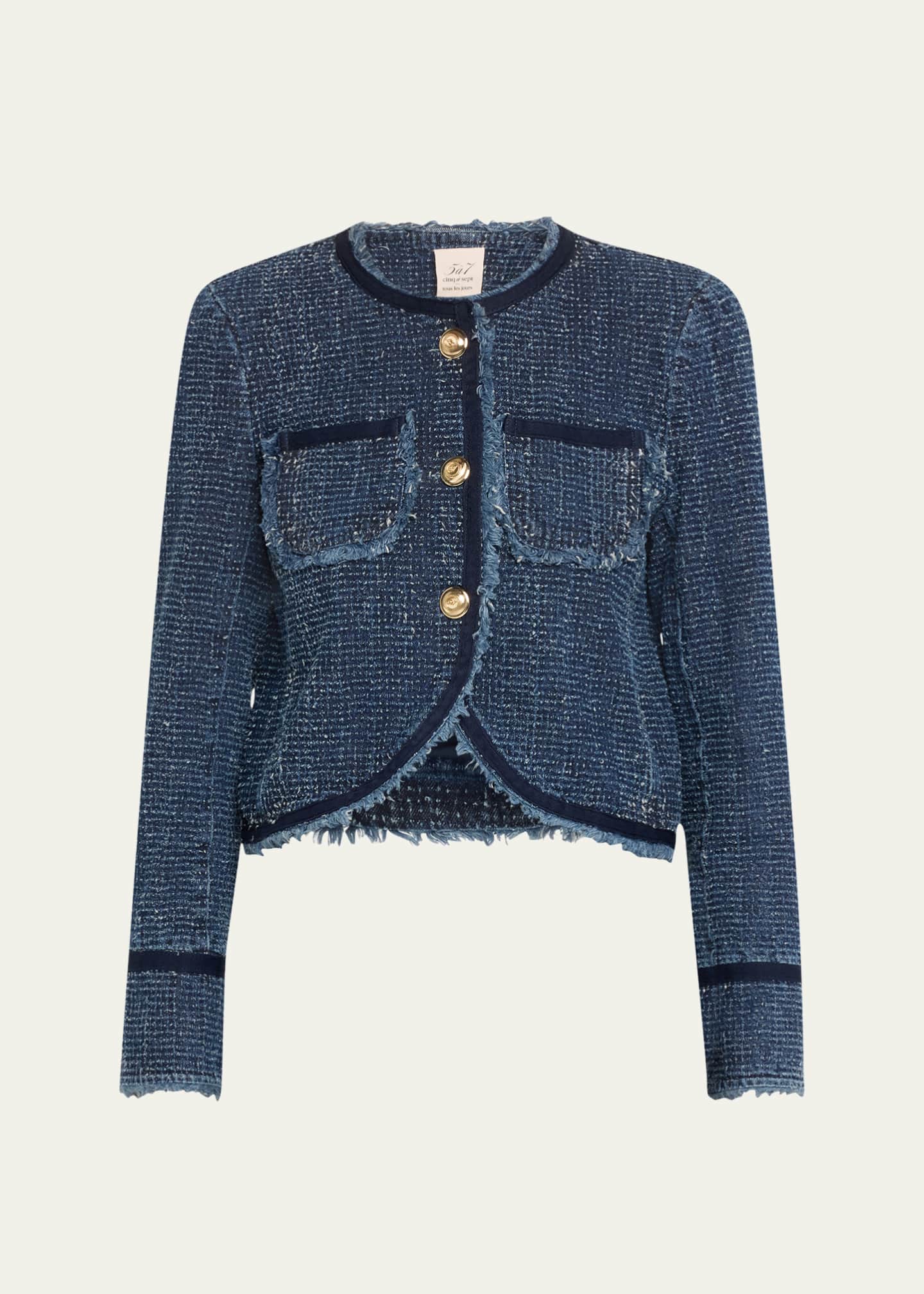 Chanel denim jacket 2018 cheap