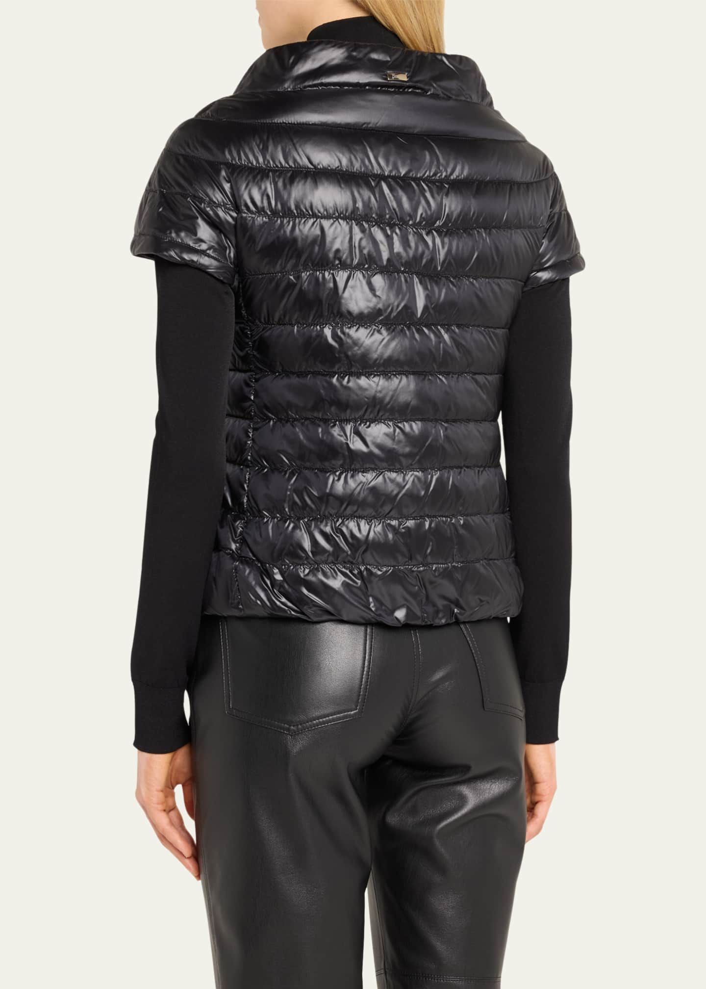 Herno Emilia Ultra-Light Down Cape Image 3 of 5