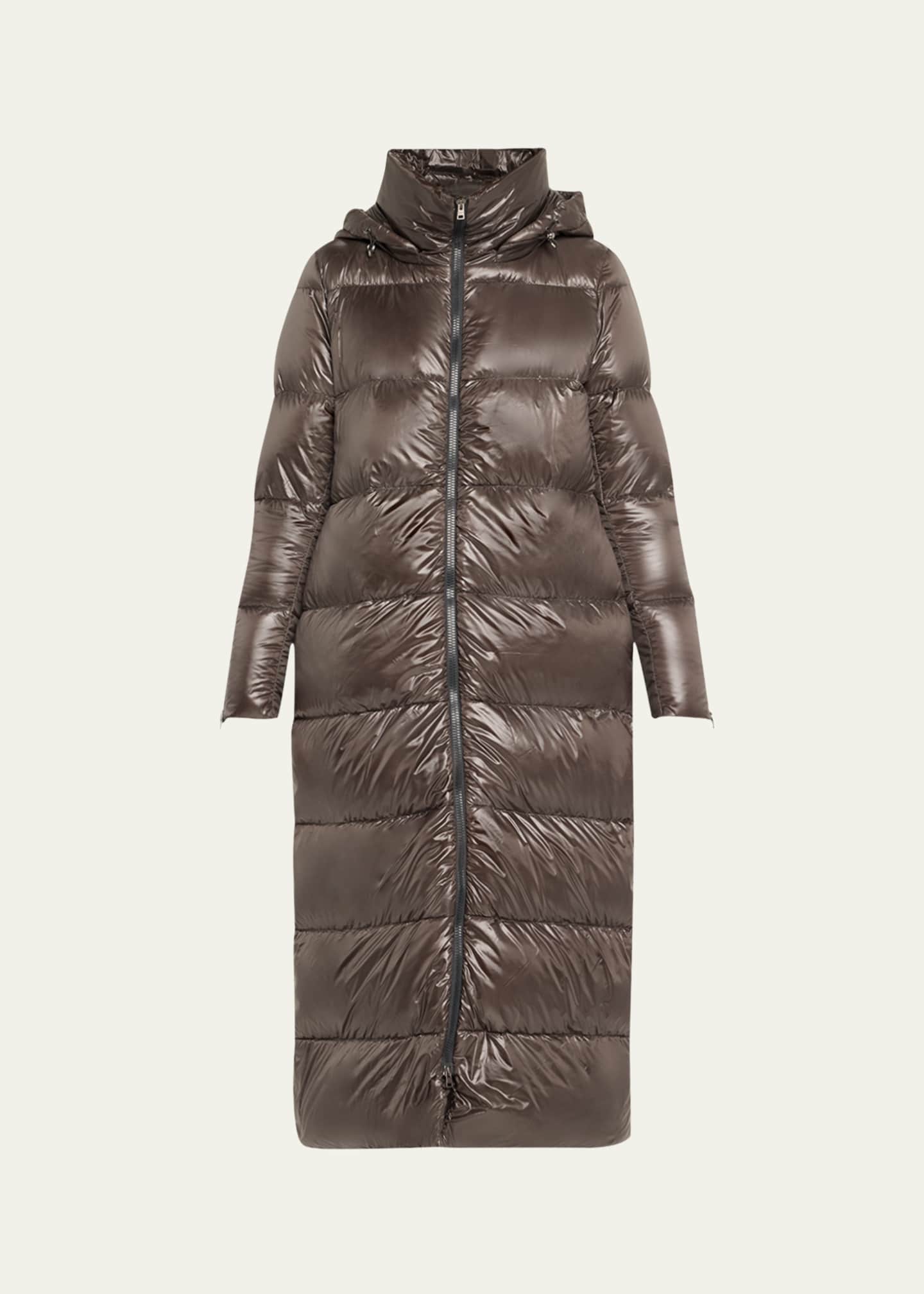 Herno Shiny Long Down Hooded Coat Bergdorf Goodman