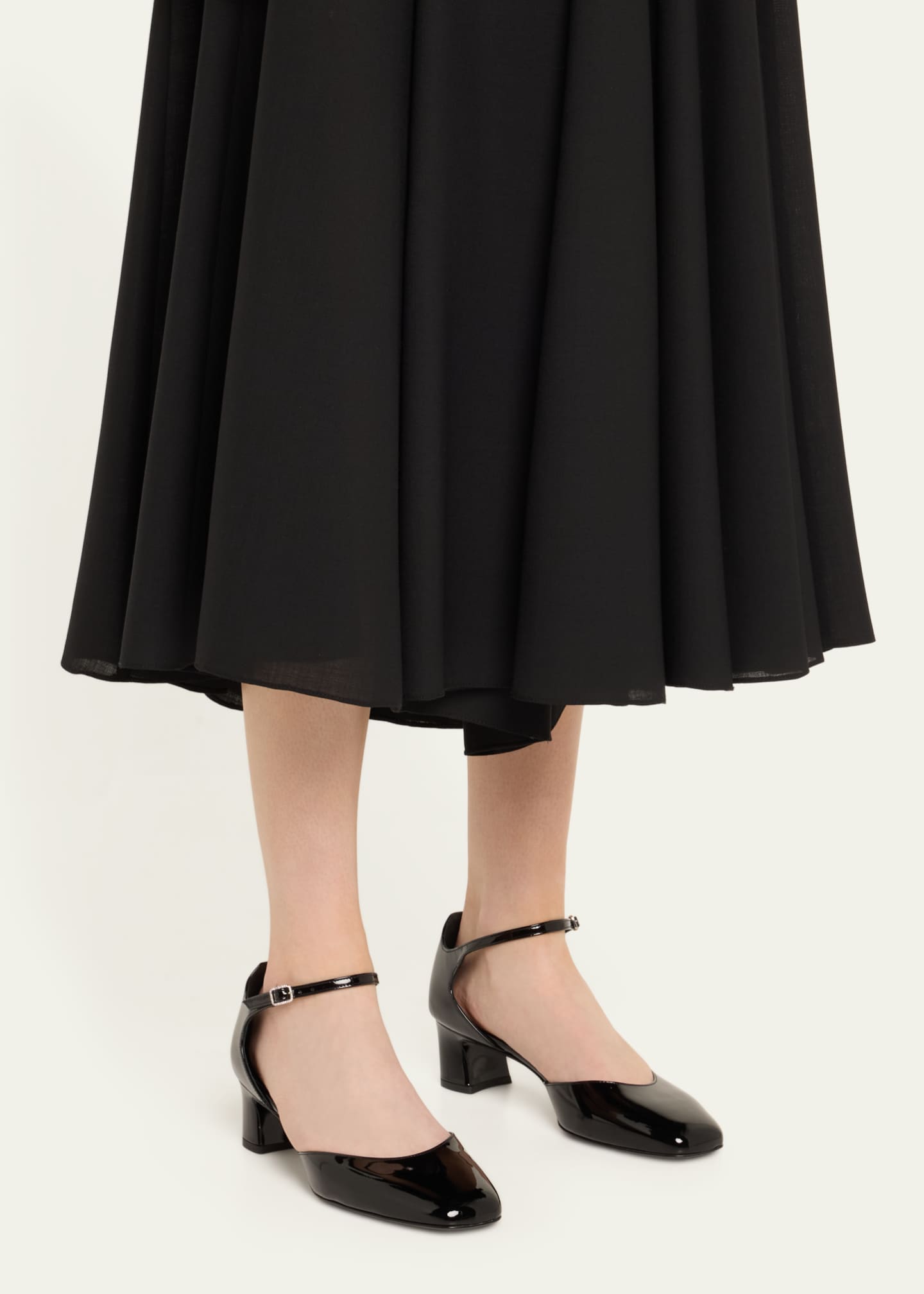 Jimmy Choo Pixie Patent Ankle-Strap Pumps - Bergdorf Goodman