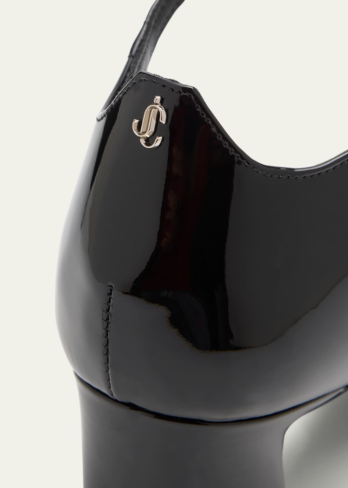 Jimmy Choo Pixie Patent Ankle-Strap Pumps - Bergdorf Goodman