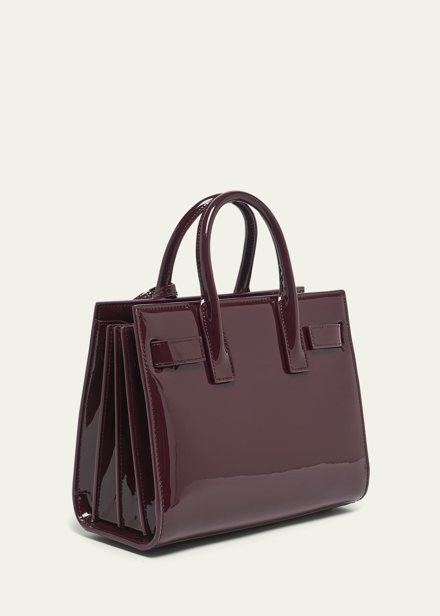 Saint Laurent Sac de Jour Nano Top-Handle Bag in Patent Leather Image 3 of 5