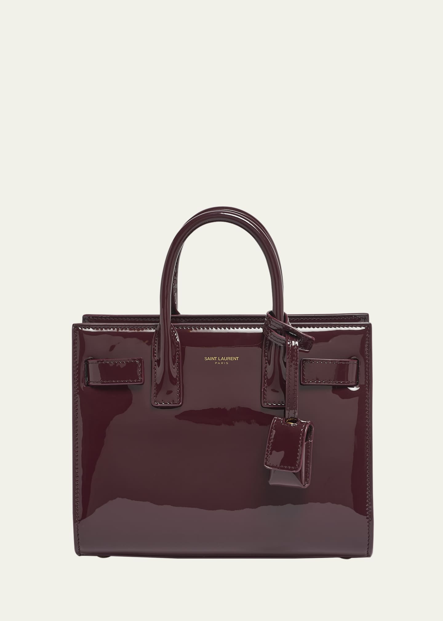 Saint Laurent Sac de Jour Nano Top Handle Bag in Patent Leather Bergdorf Goodman