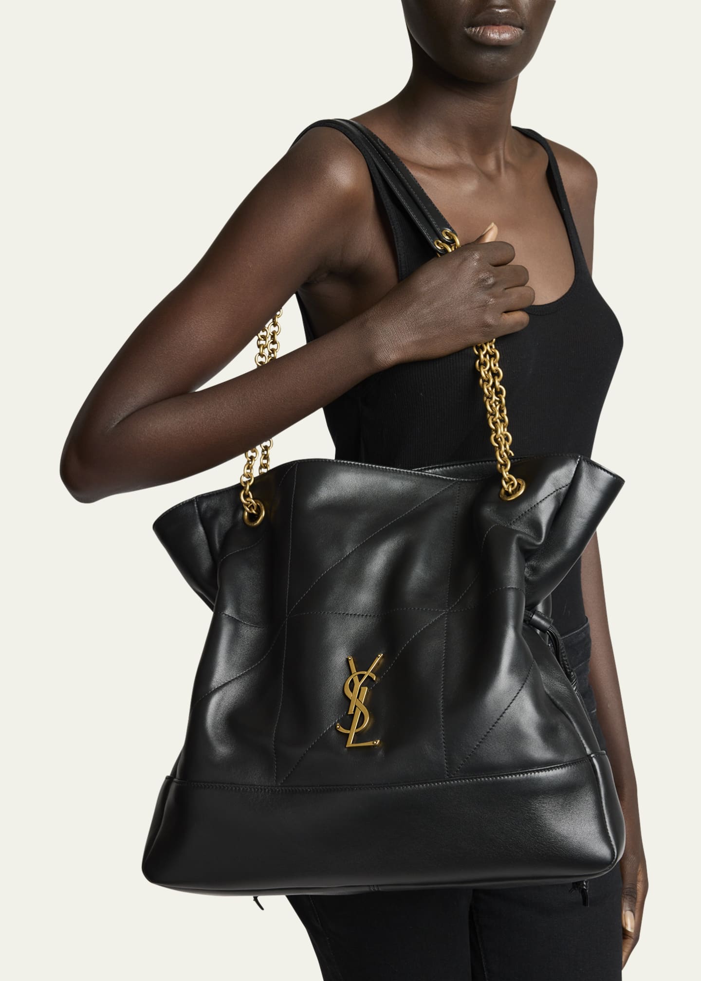 Saint Laurent Jamie 4.3 Shopping Tote Bag in Quilted Leather Bergdorf Goodman