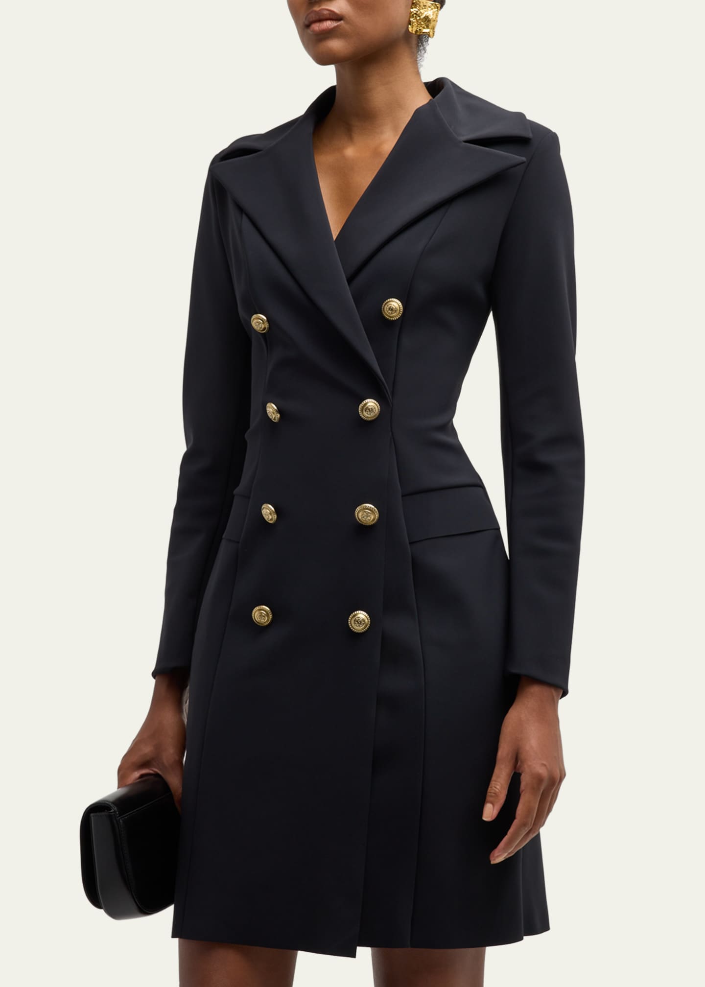 Double-Breasted Blazer Dress