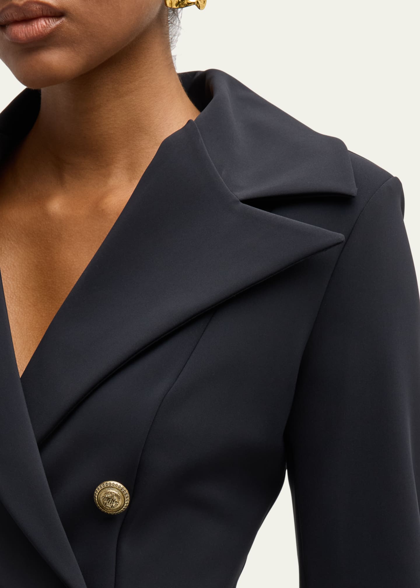 Double-Breasted Blazer Dress