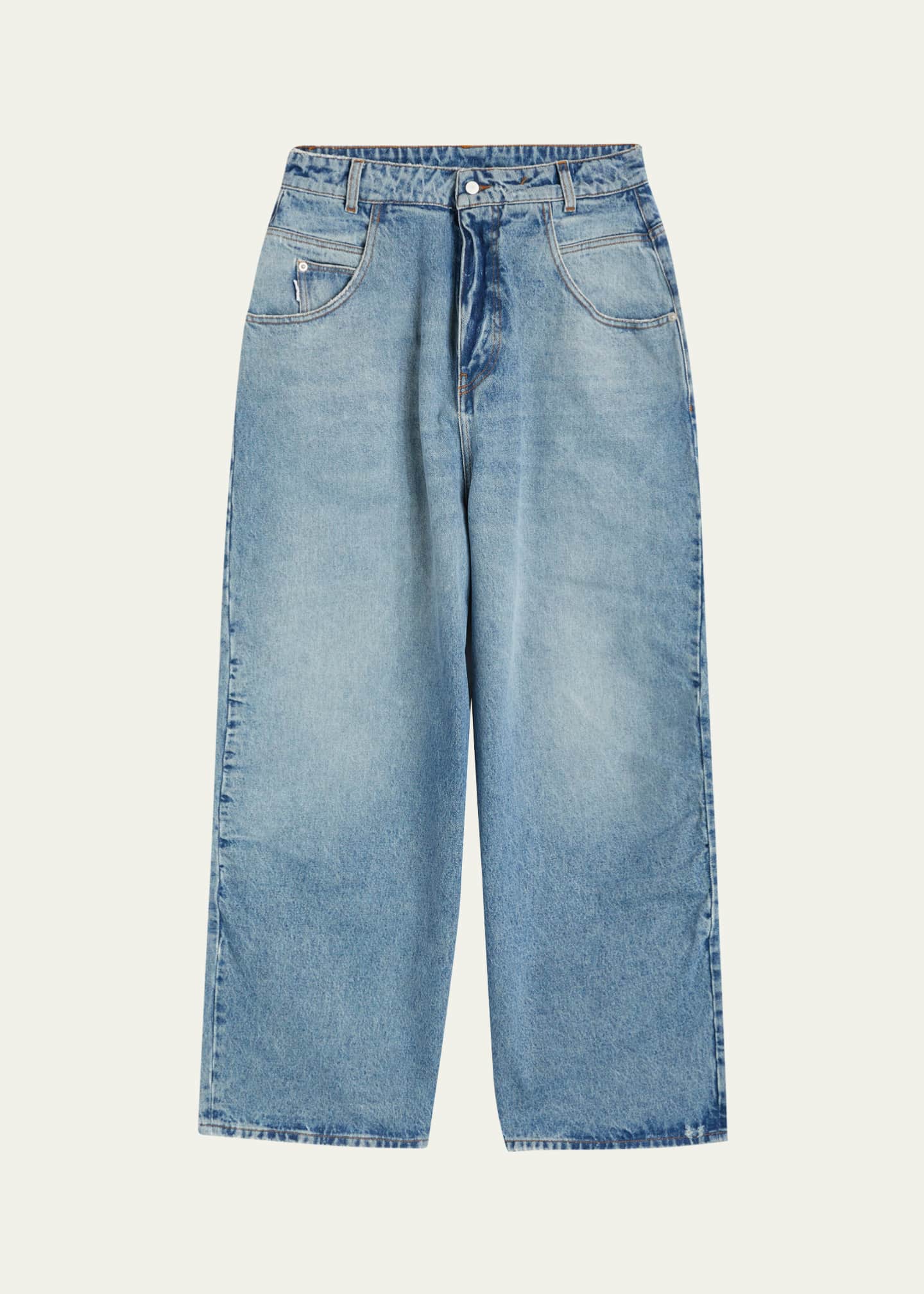 【数々のアワードを受賞】 HED MAYNER Men's Wide-Leg Yoked Jeans - Bergdorf Goodman パンツ