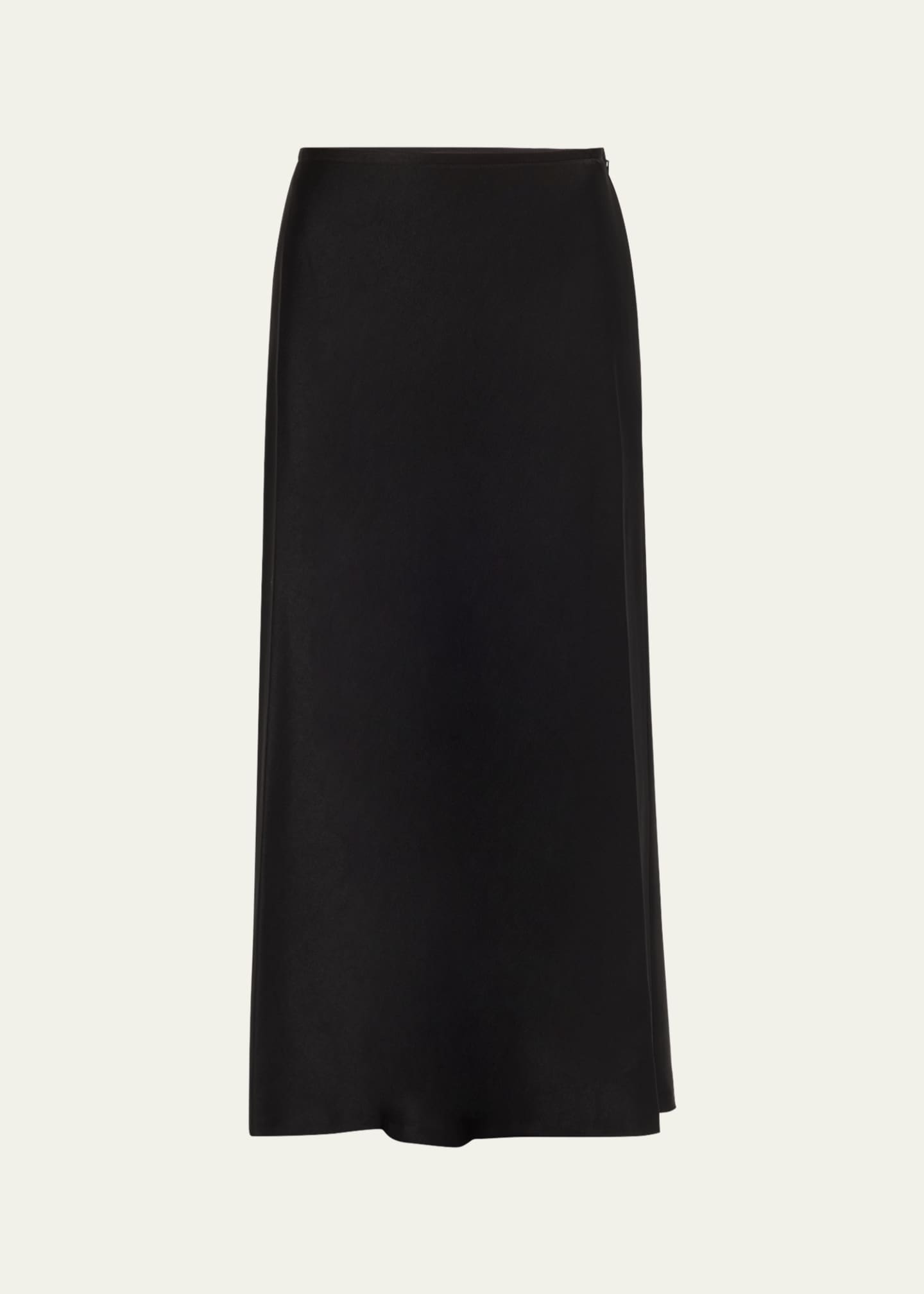 Kobi Halperin Sachi Straight Satin Back Crepe Maxi Skirt Image 1 of 5