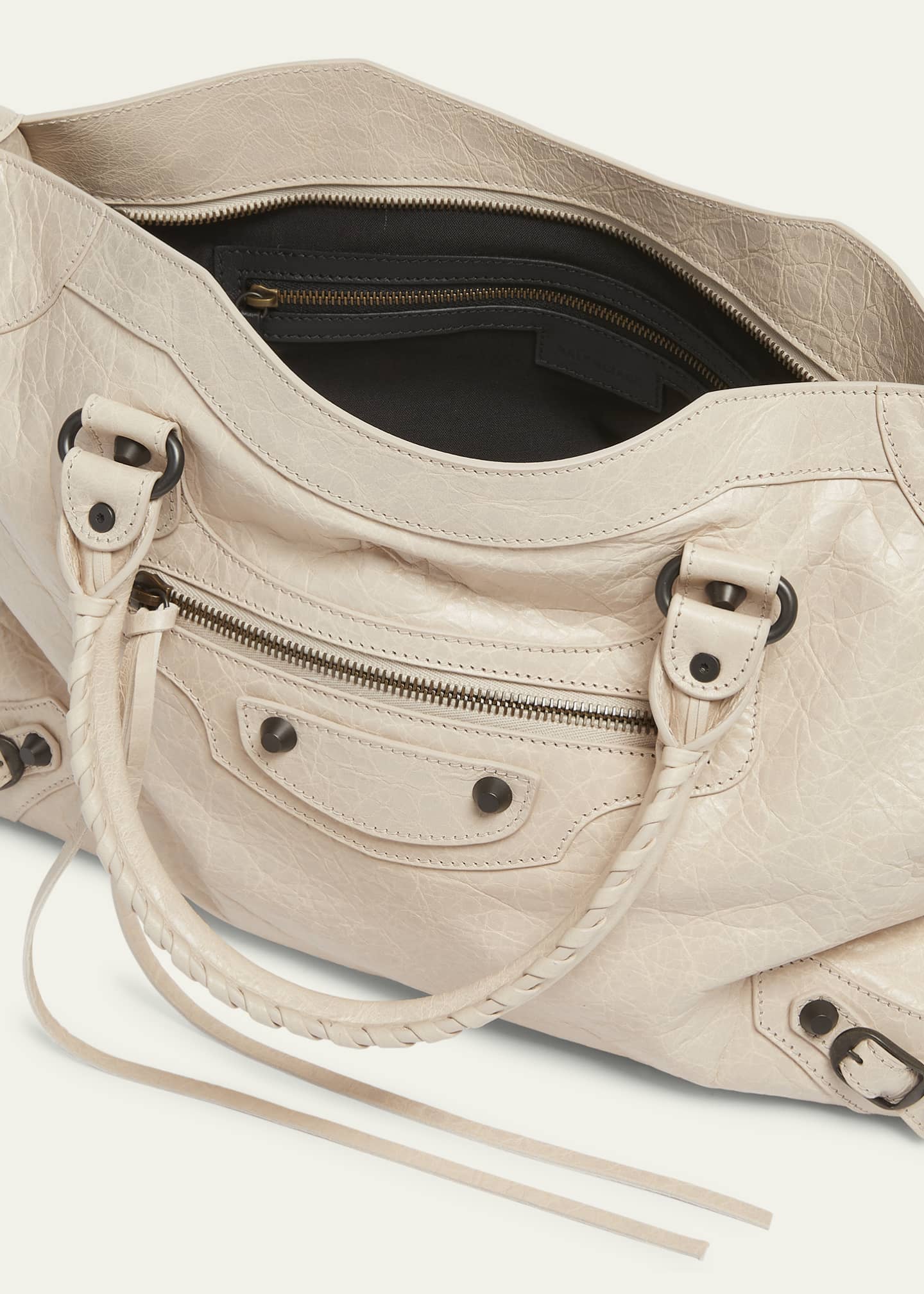 Le City Medium Leather Top-Handle Bag