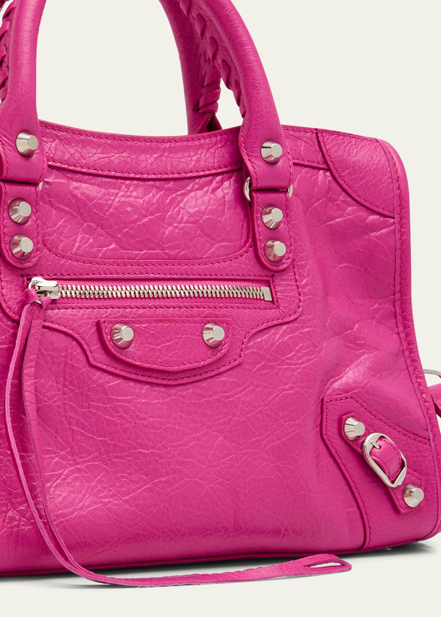 Balenciaga Le City Small Leather Top-Handle Bag - Bergdorf Goodman
