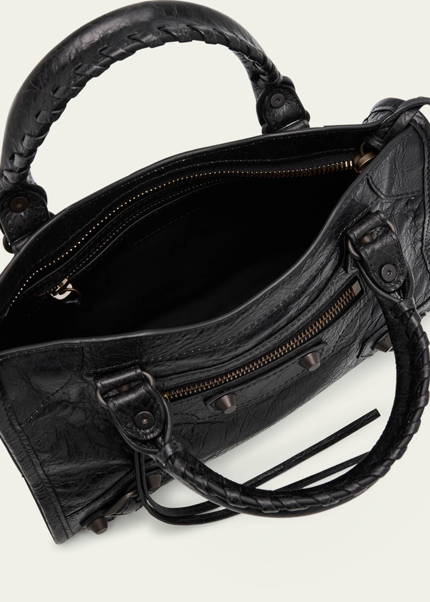 Balenciaga Le City Mini Leather Top-Handle Bag Image 4 of 6