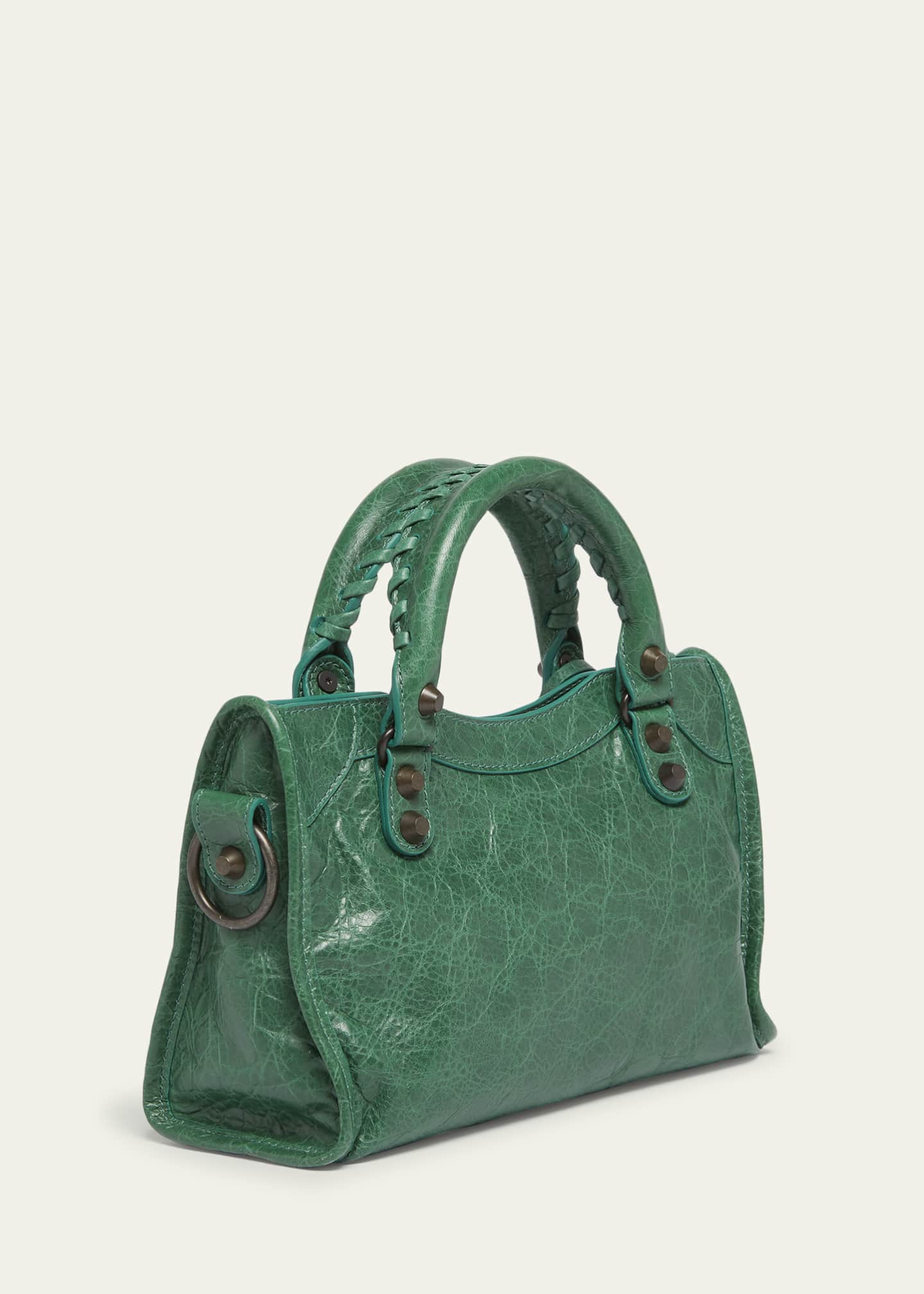 Balenciaga Le City Mini Leather Top-Handle Bag Image 3 of 6