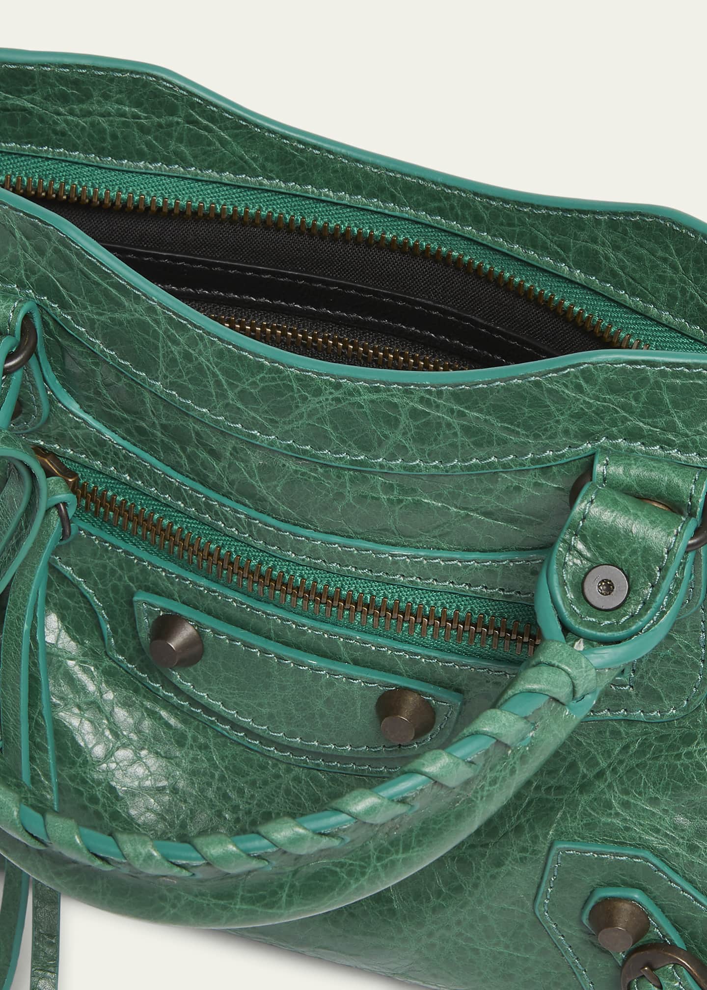 Balenciaga Le City Mini Leather Top-Handle Bag Image 4 of 6