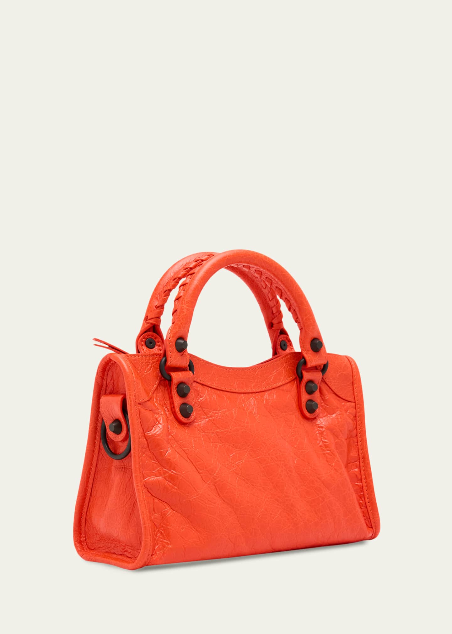 Balenciaga Le City Mini Leather Top-Handle Bag - Bergdorf Goodman