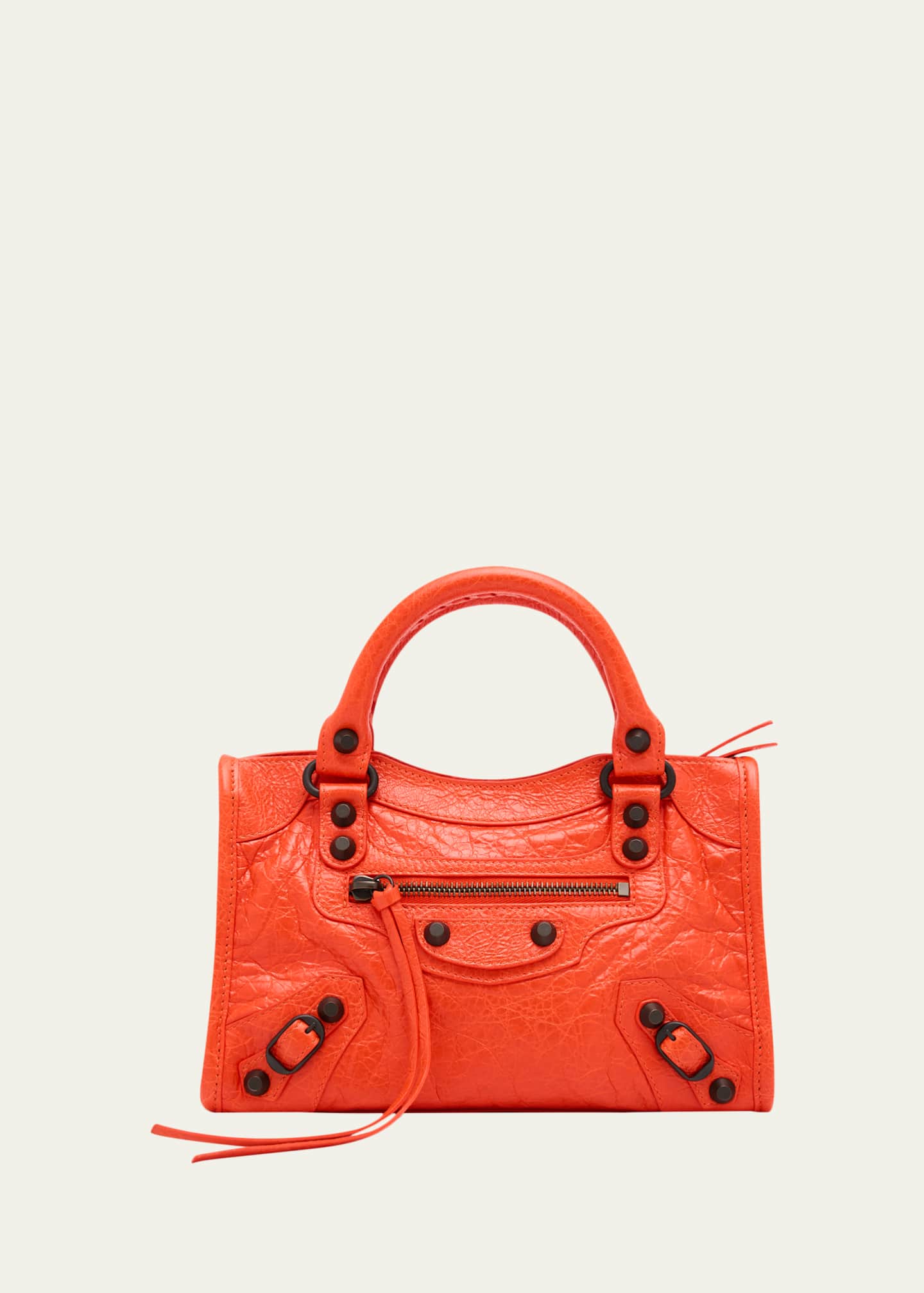 Balenciaga Le City Mini Leather Top-Handle Bag - Bergdorf Goodman