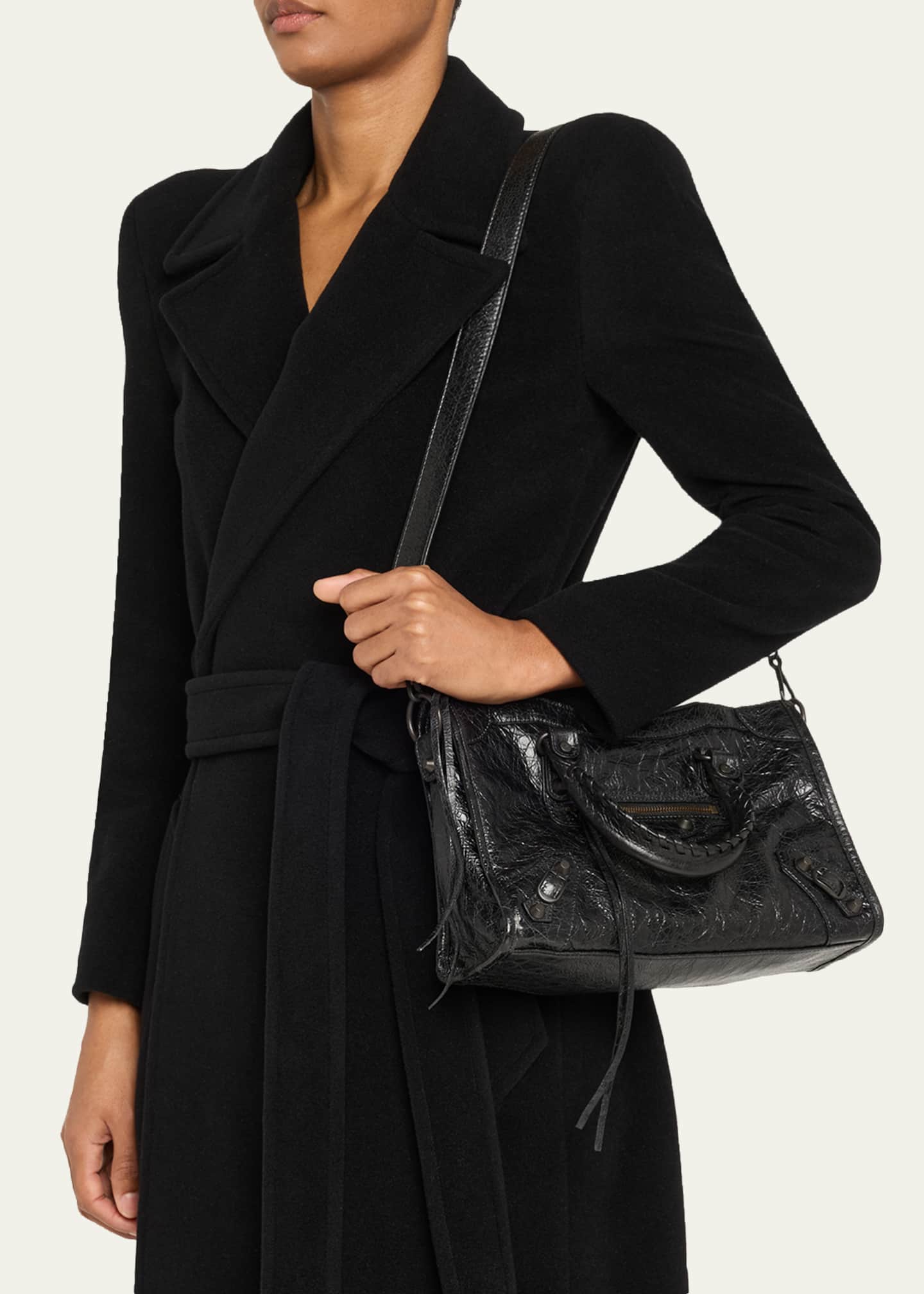 Balenciaga Le City Small Leather Top-Handle Bag - Bergdorf Goodman