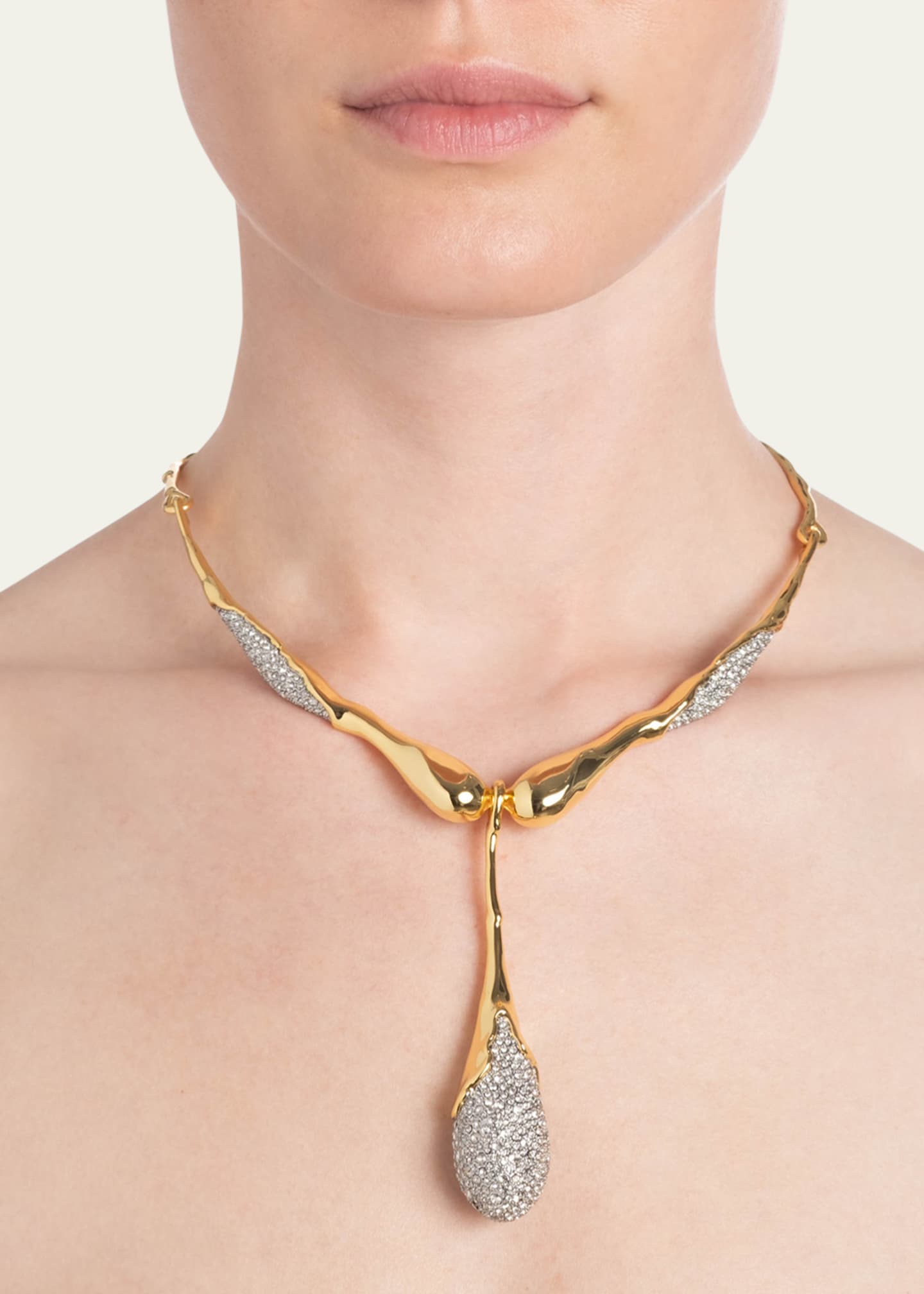 Alexis Bittar Solanales Crystal Teardrop Collar Image 2 of 2