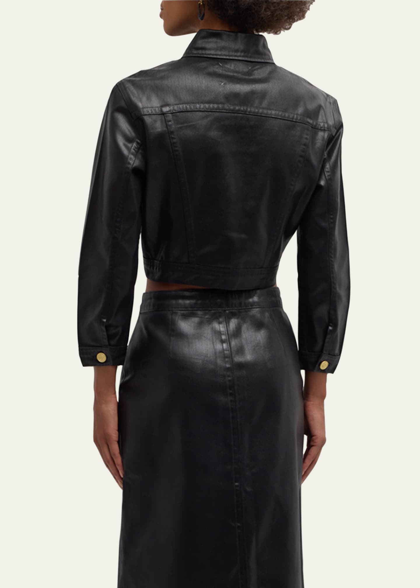 L'Agence Koda Cropped Jacket Image 3 of 5