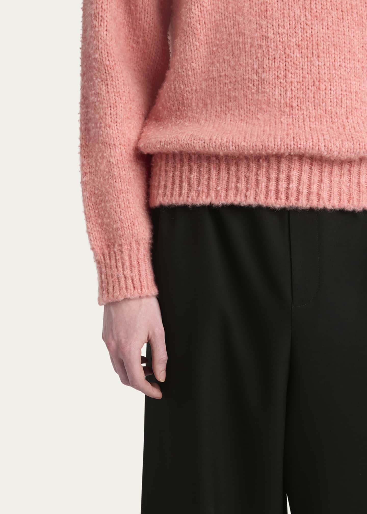 Men's Bruno Lofty Brushed Cashmere Sweater